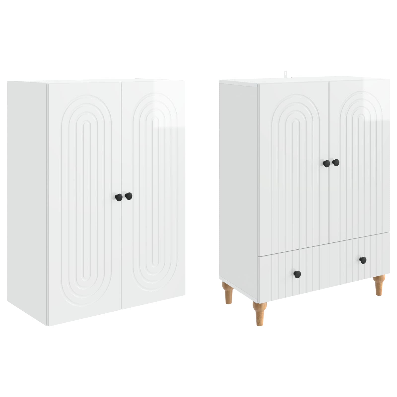 Ensemble de Meubles 2 pcs 66 x 34,5 x 95 cm Bois d'ingénierie - XIOS