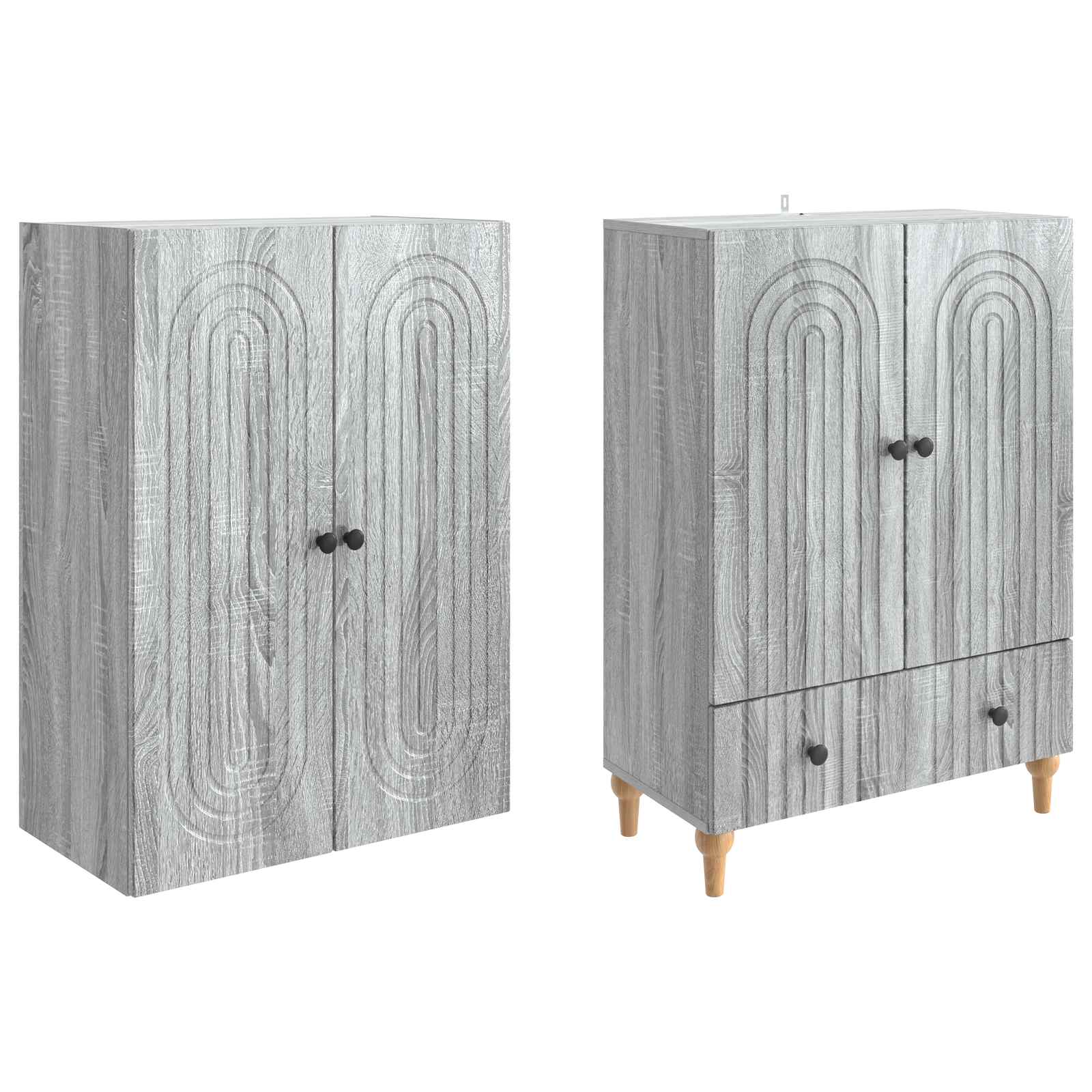 Ensemble de Meubles 2 pcs 66 x 34,5 x 95 cm Bois d'ingénierie - XIOS