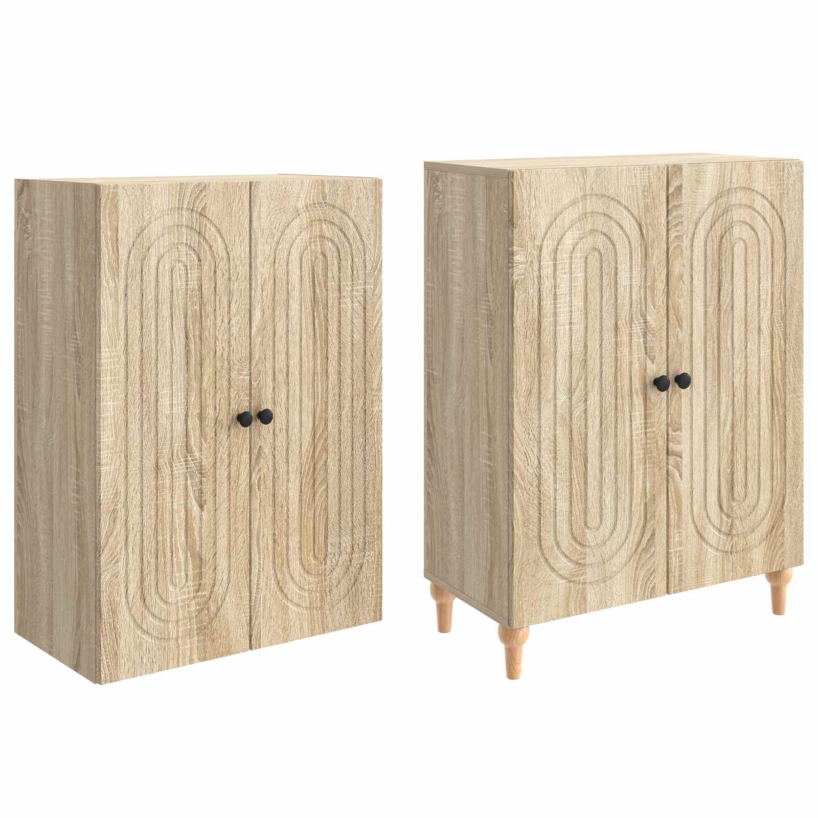 Ensemble de Meubles 2 pcs 66 x 34,5 x 90 cm Bois d'ingénierie - XIOS