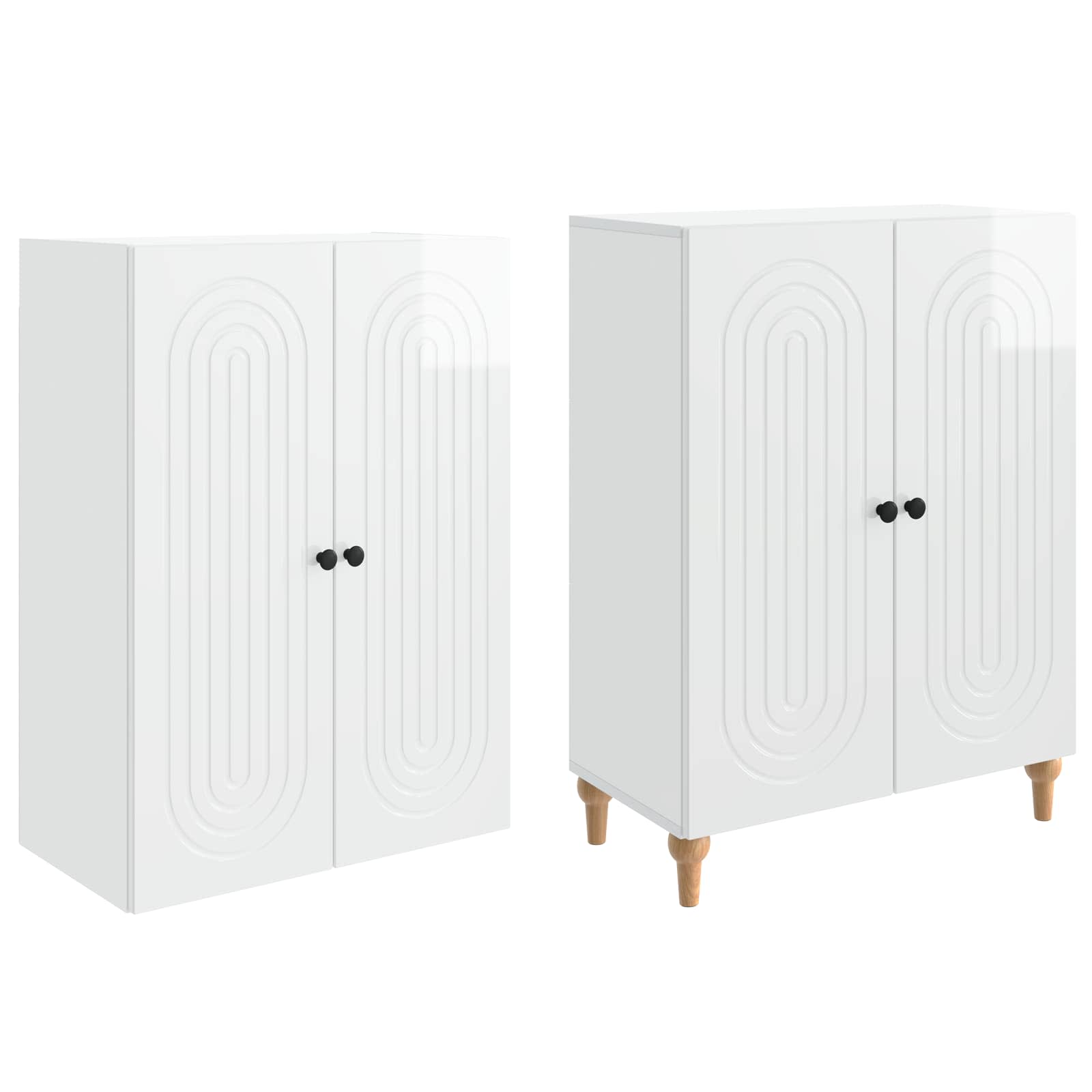 Ensemble de Meubles 2 pcs 66 x 34,5 x 90 cm Bois d'ingénierie - XIOS