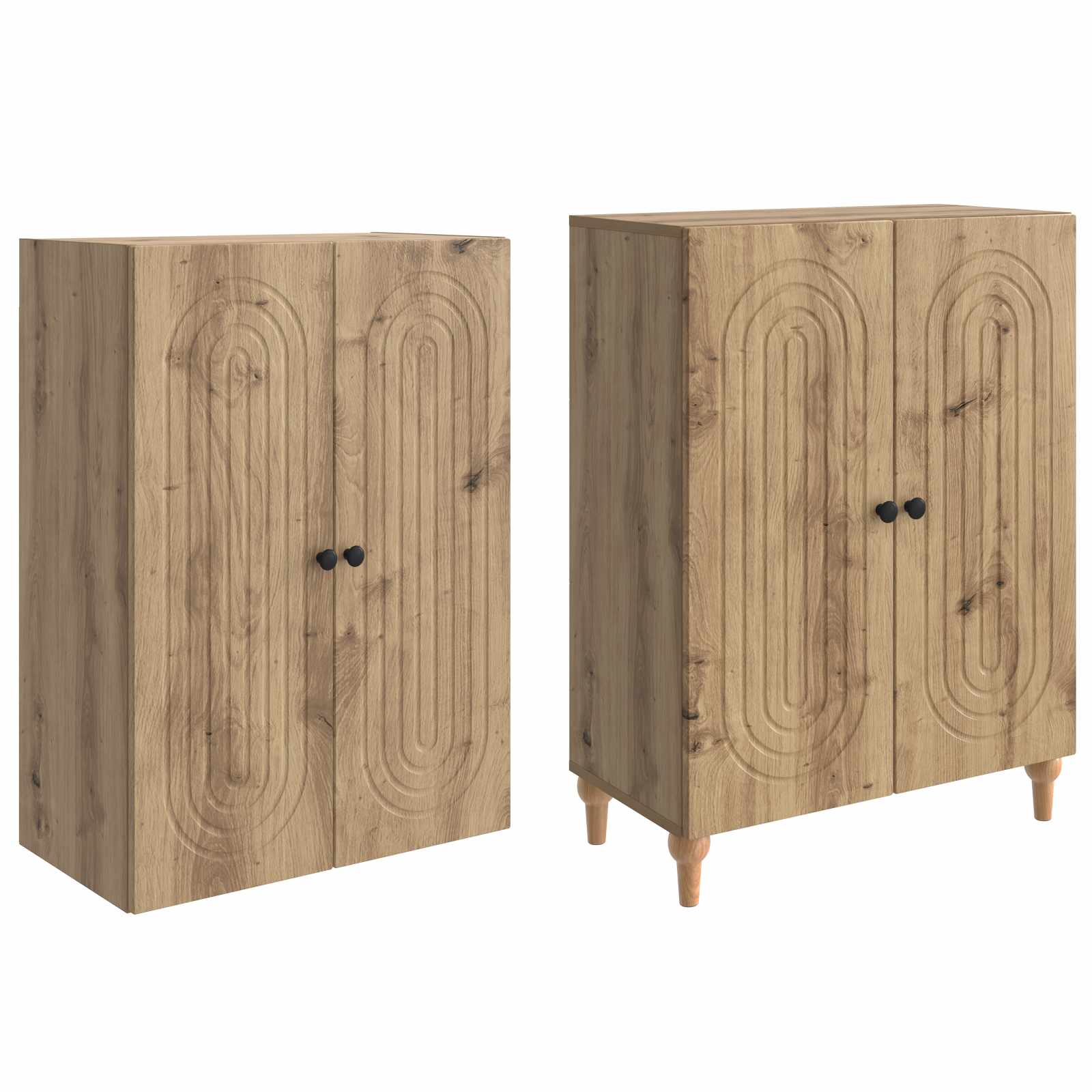 Ensemble de Meubles 2 pcs 66 x 34,5 x 90 cm Bois d'ingénierie