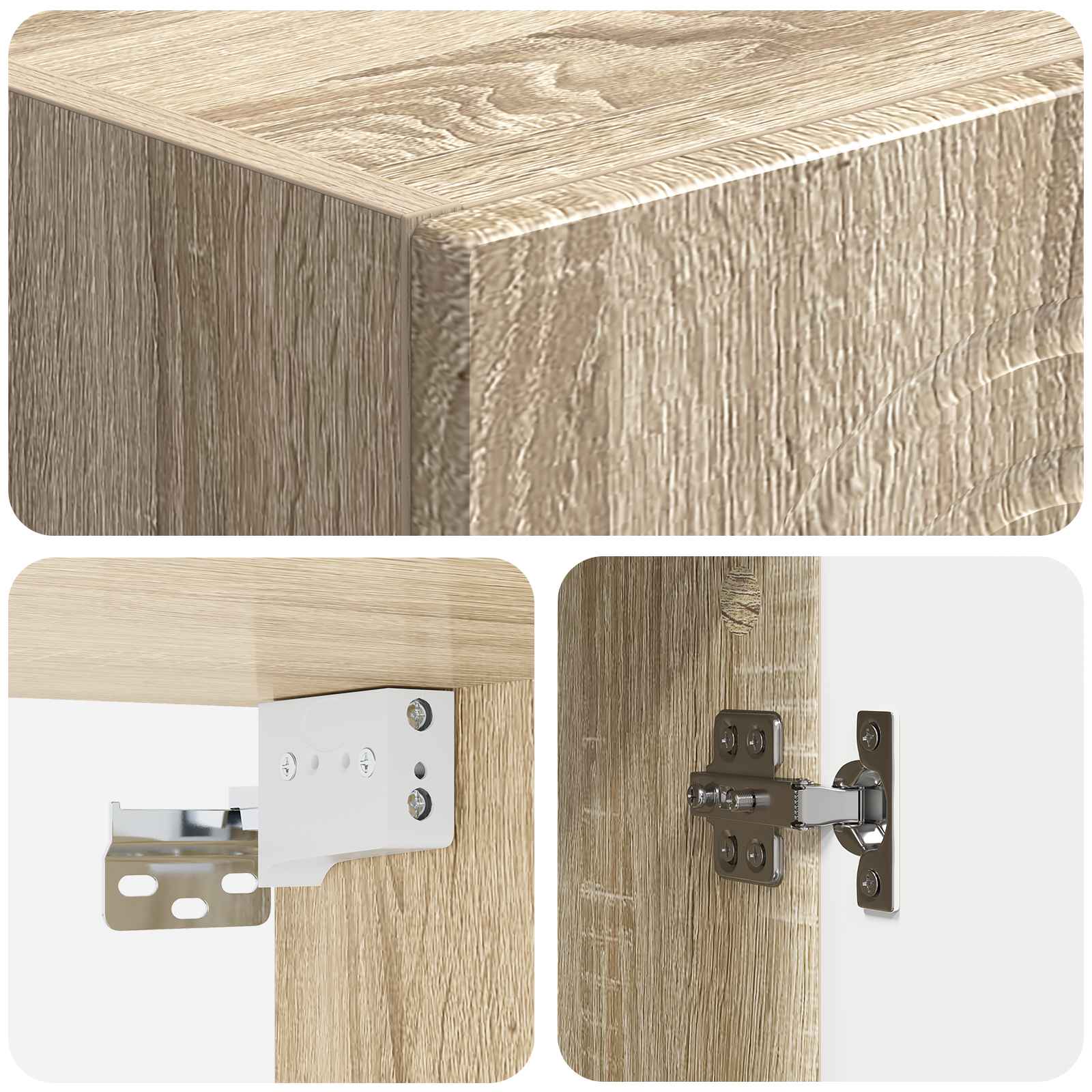 Ensemble de Meubles 2 pcs Chêne Sonoma Bois d'ingénierie - XIOS