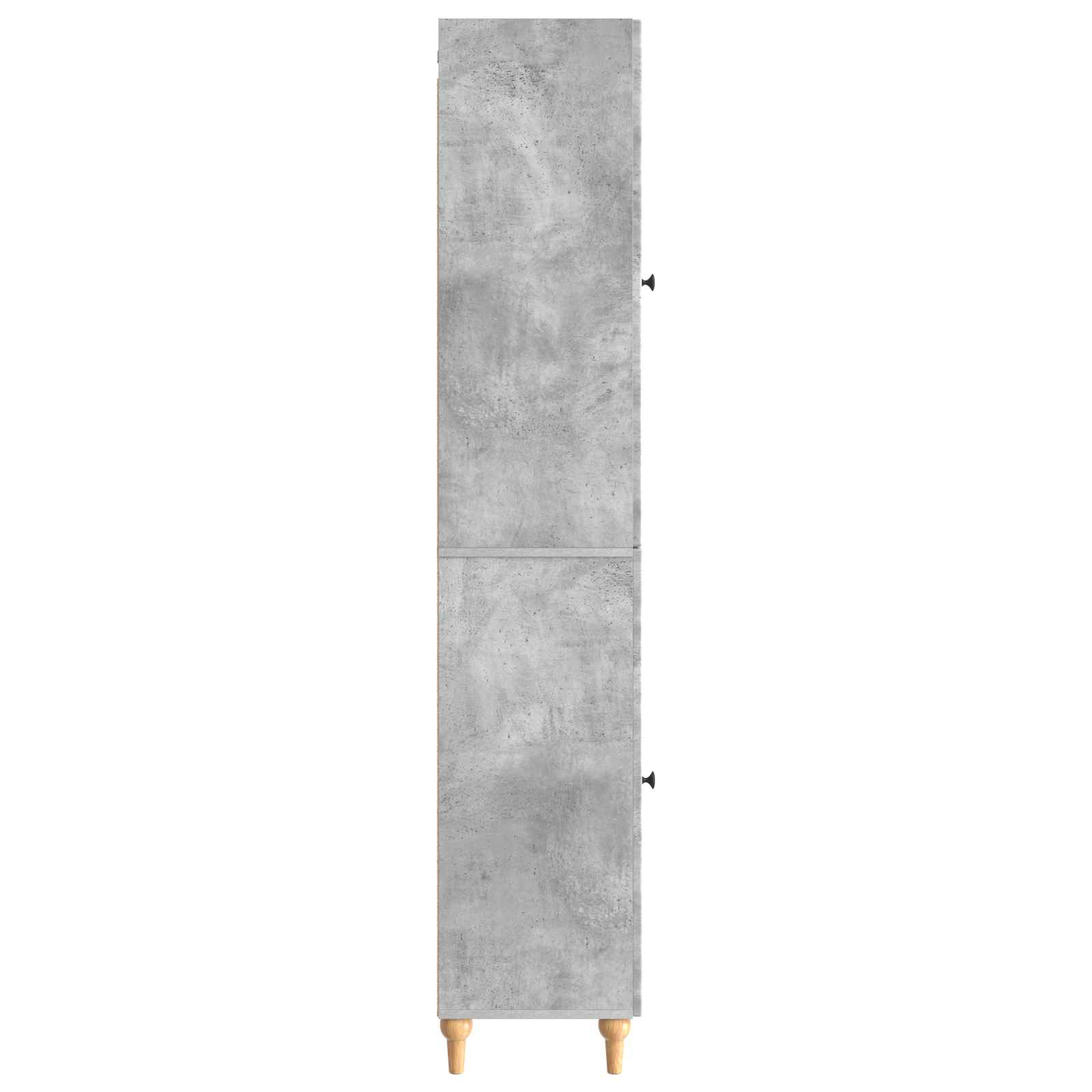 Ensemble de Meubles 2 pcs Gris béton Bois d'ingénierie - XIOS