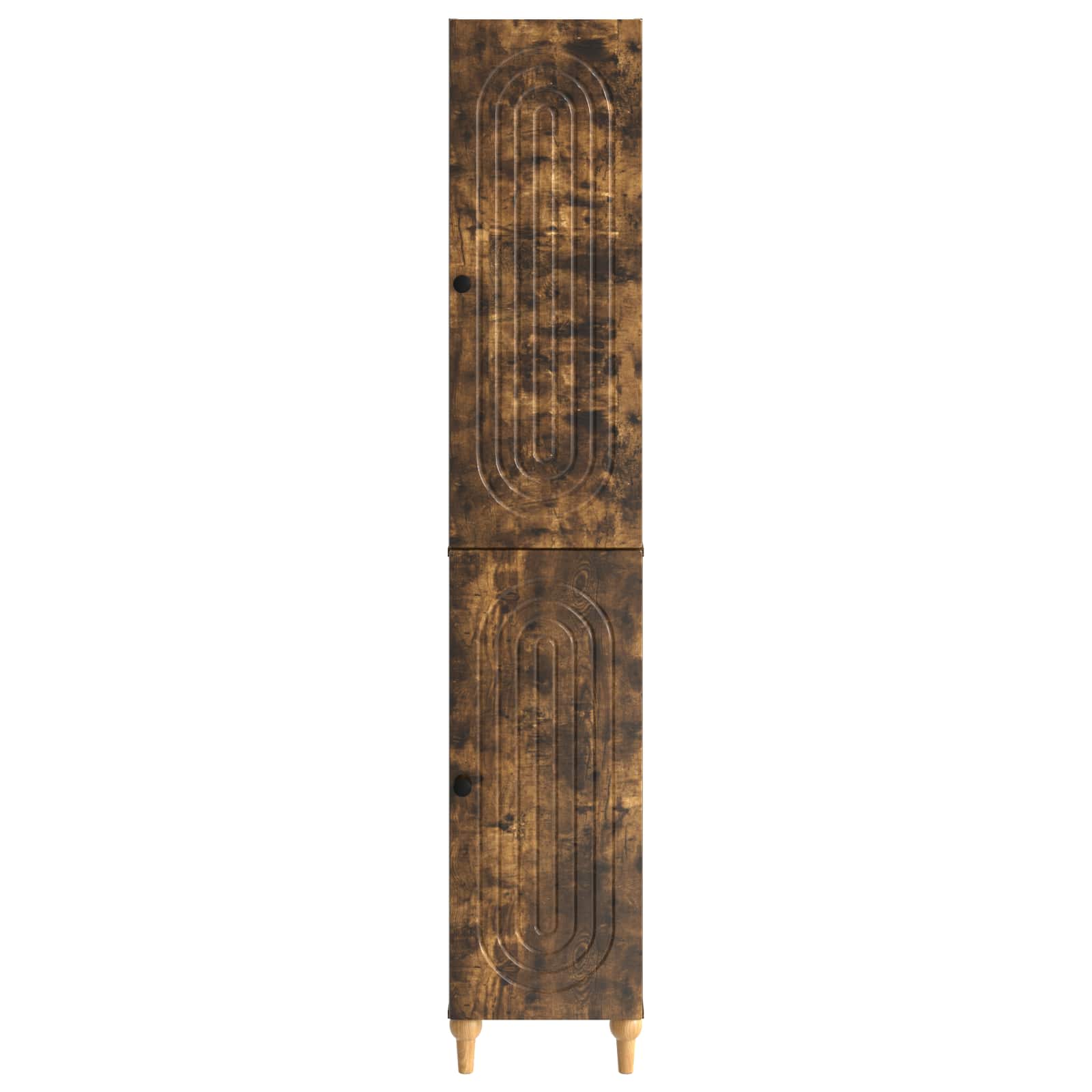 Ensemble de Meubles 2 pcs Chêne fumé Bois d'ingénierie - XIOS