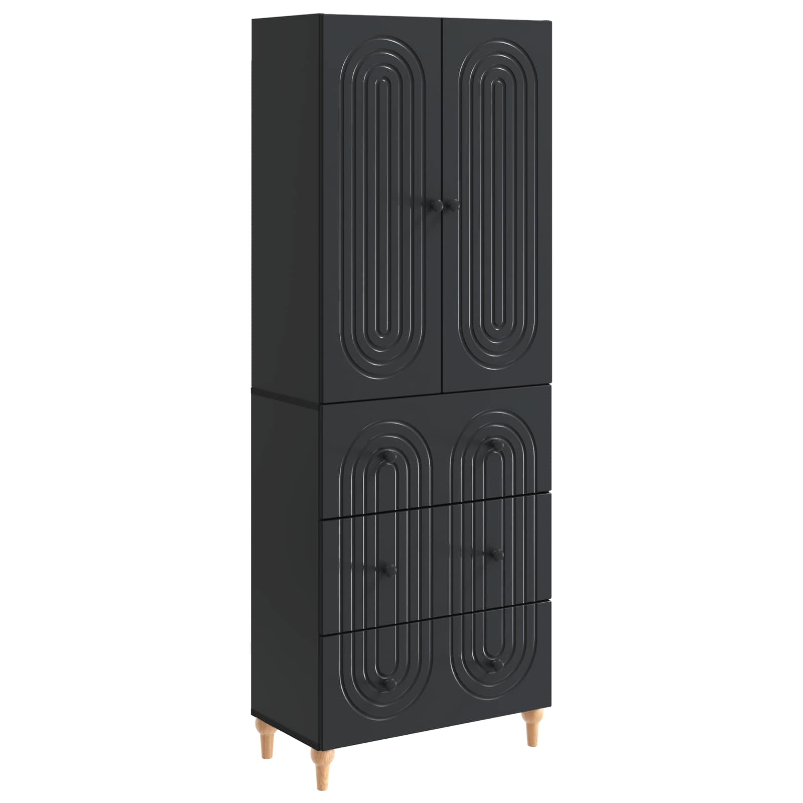 Ensemble de Meubles 2 pcs 66 x 34,5 x 90 cm Bois d'ingénierie - XIOS