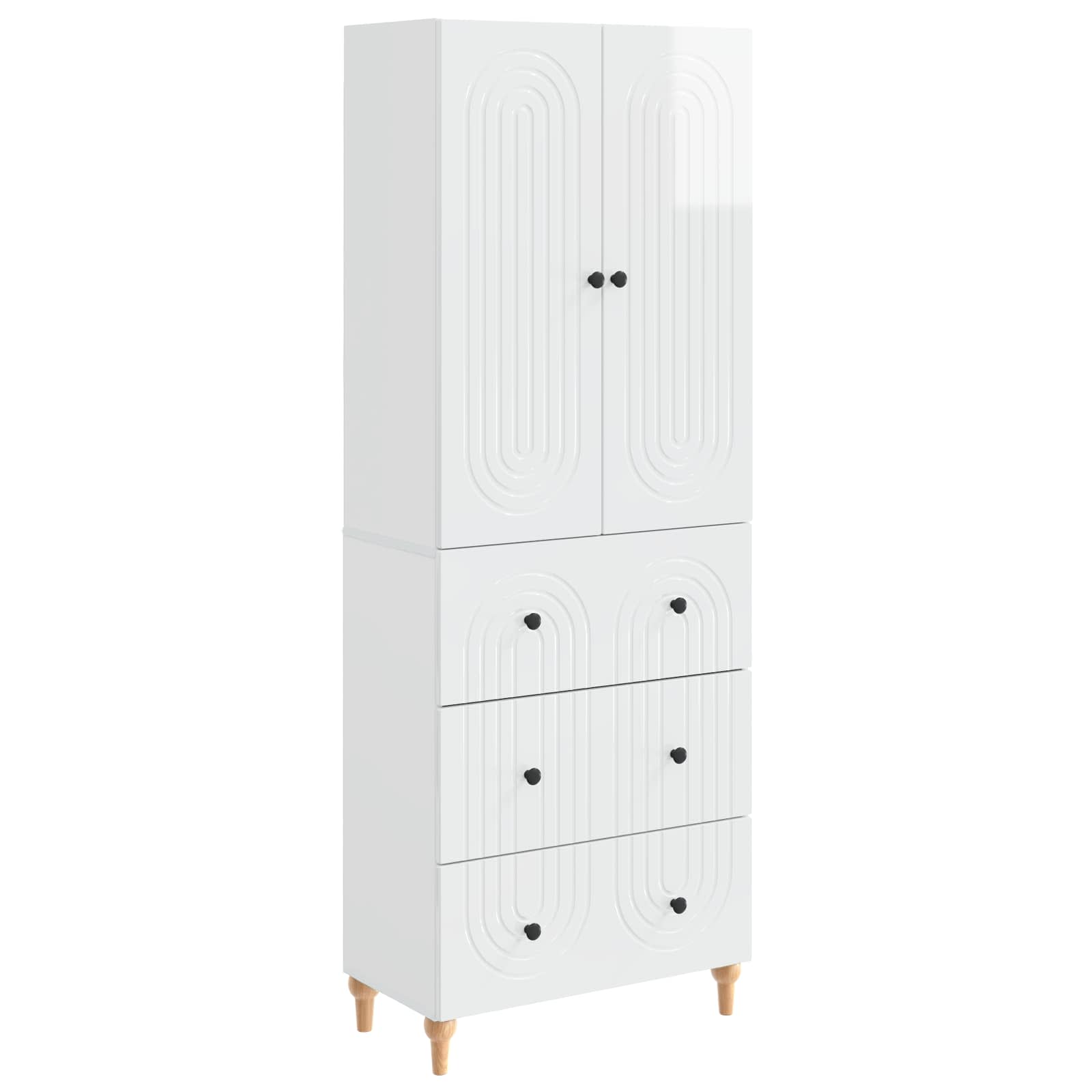 Ensemble de Meubles 2 pcs 66 x 34,5 x 90 cm Bois d'ingénierie - XIOS