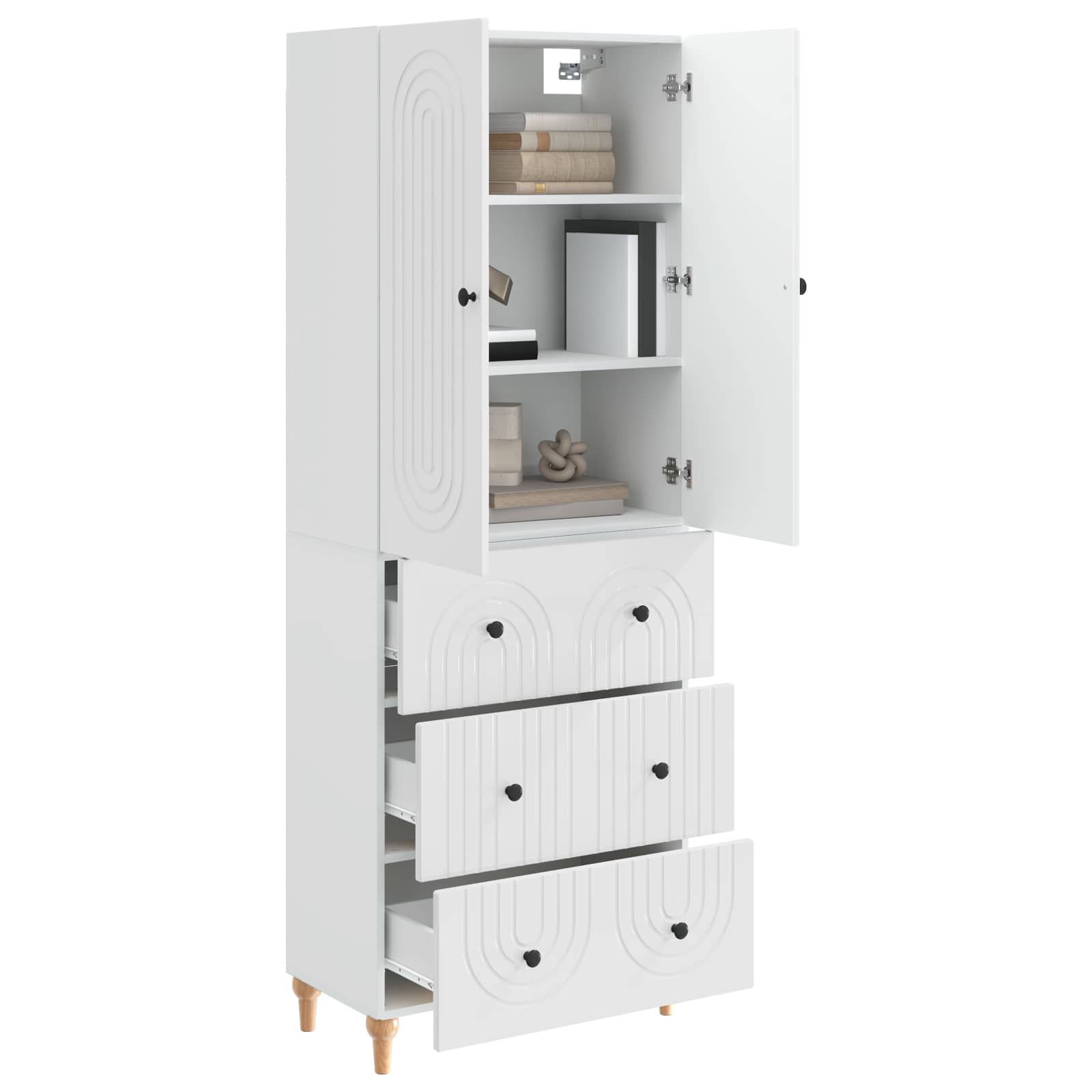 Ensemble de Meubles 2 pcs 66 x 34,5 x 90 cm Bois d'ingénierie - XIOS