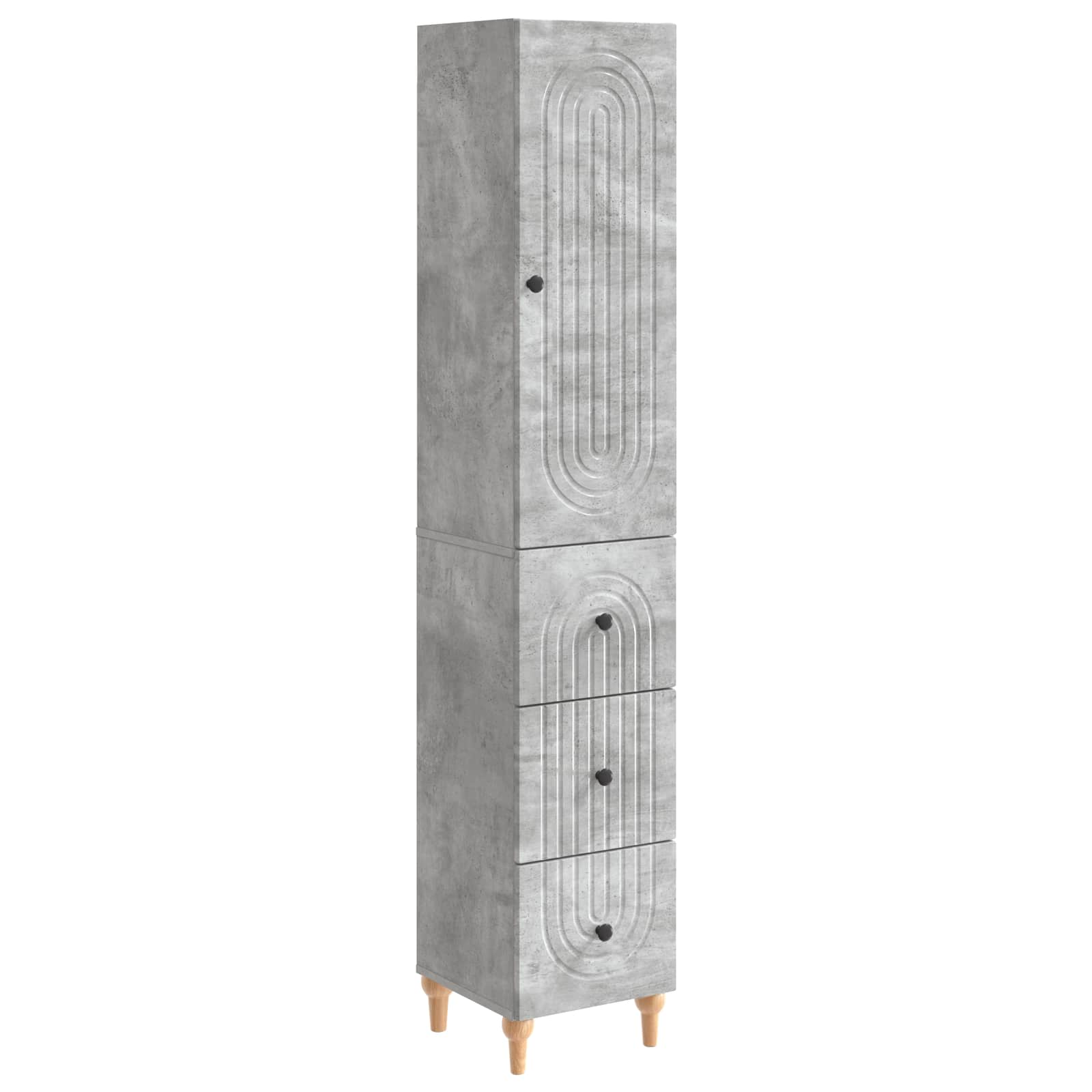 Ensemble de Meubles 2 pcs 33 x 34,5 x 90 cm Bois d'ingénierie - XIOS