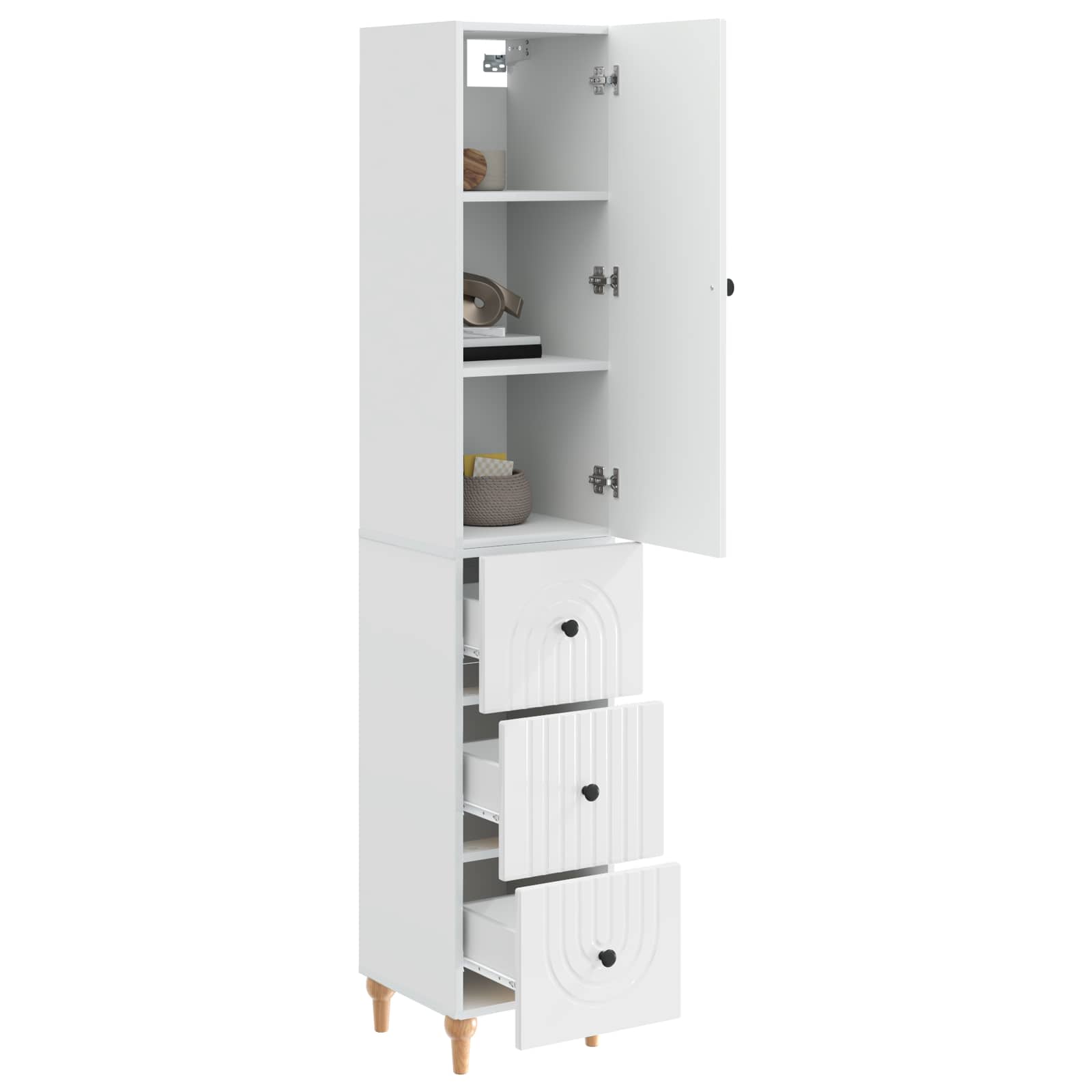 Ensemble de Meubles 2 pcs 33 x 34,5 x 90 cm Bois d'ingénierie - XIOS