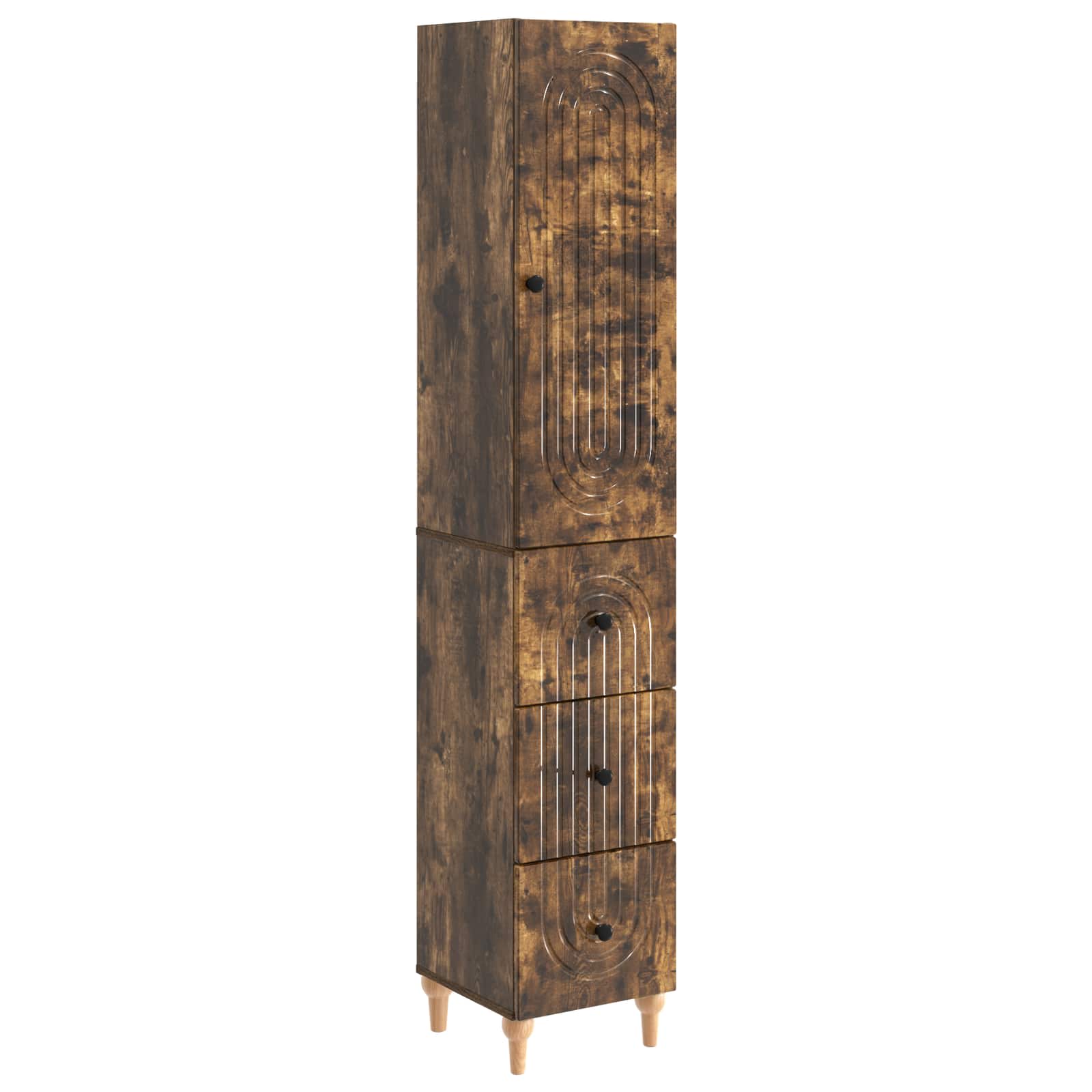 Ensemble de Meubles 2 pcs 33 x 34,5 x 90 cm Bois d'ingénierie - XIOS