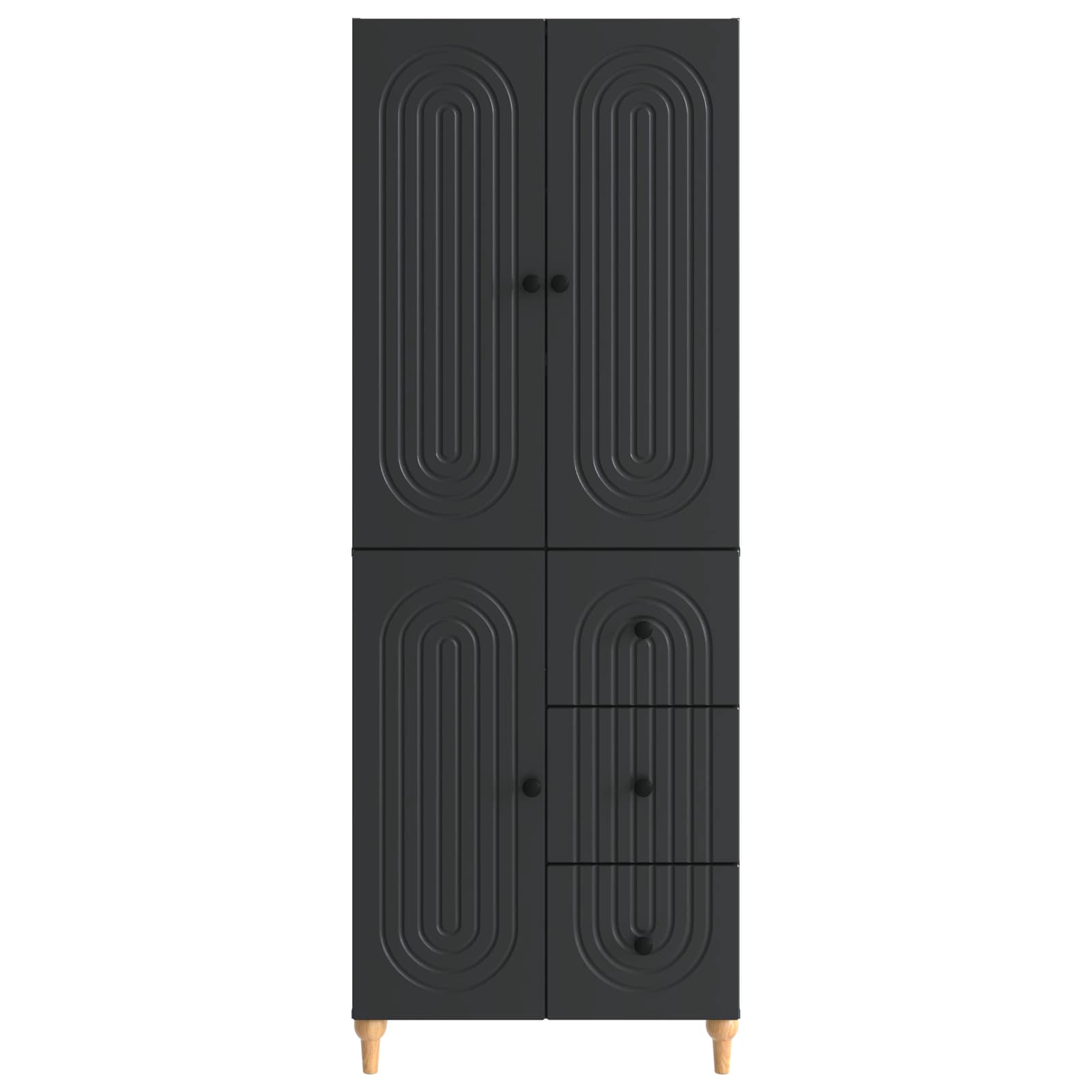 Ensemble de Meubles 2 pcs 66 x 34,5 x 90 cm Bois d'ingénierie - XIOS