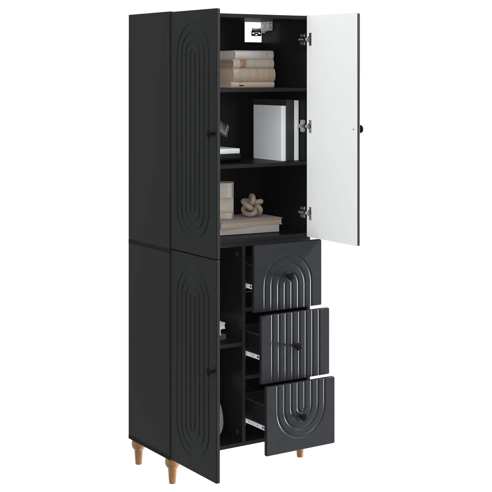 Ensemble de Meubles 2 pcs 66 x 34,5 x 90 cm Bois d'ingénierie - XIOS