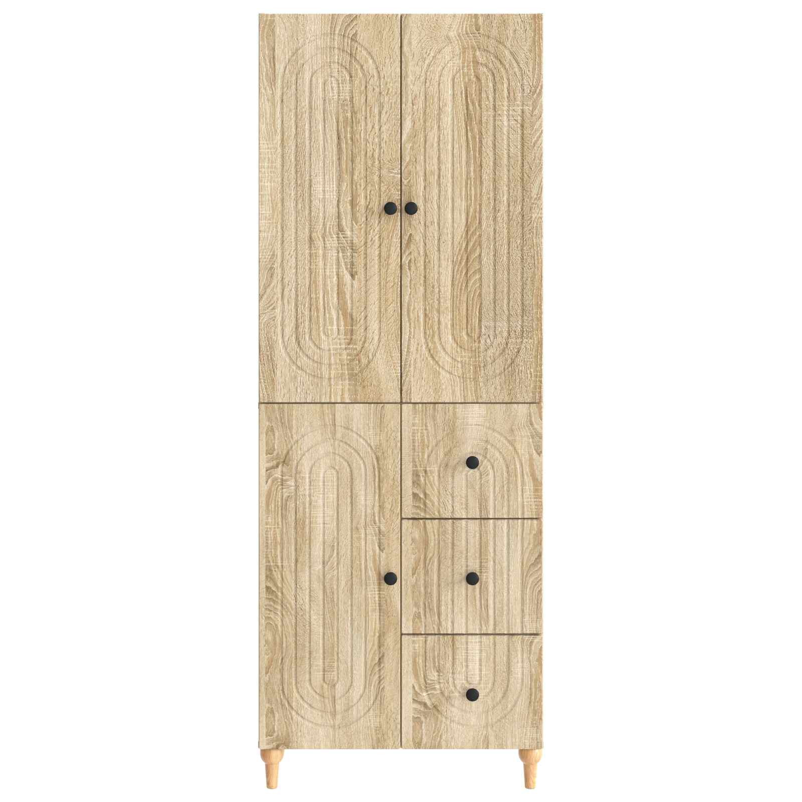 Ensemble de Meubles 2 pc Bois d'ingénierie