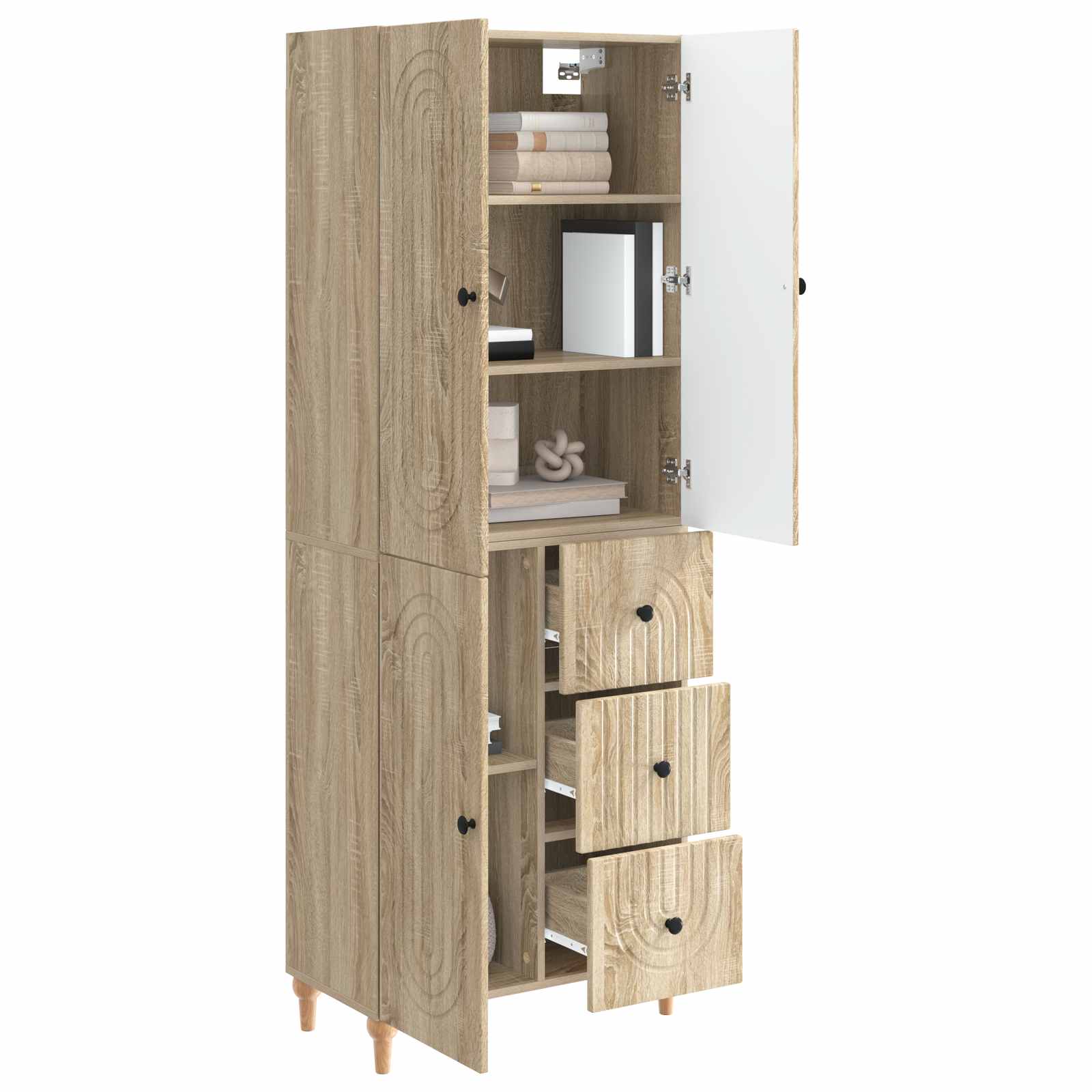 Ensemble de Meubles 2 pcs 66 x 34,5 x 90 cm Bois d'ingénierie - XIOS