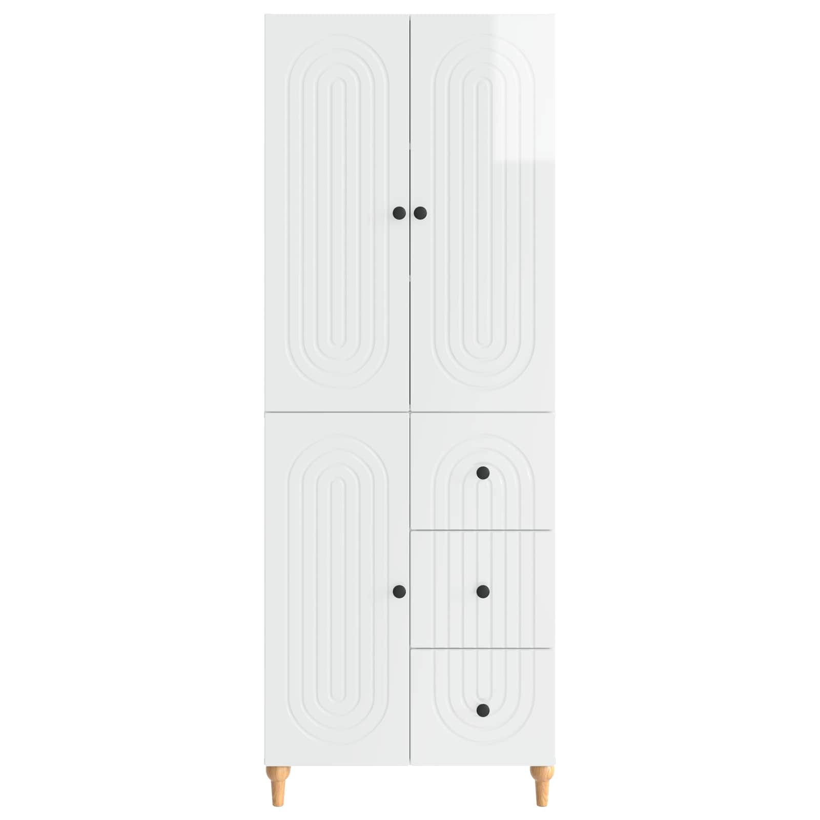 Ensemble de Meubles 2 pcs 66 x 34,5 x 90 cm Bois d'ingénierie - XIOS