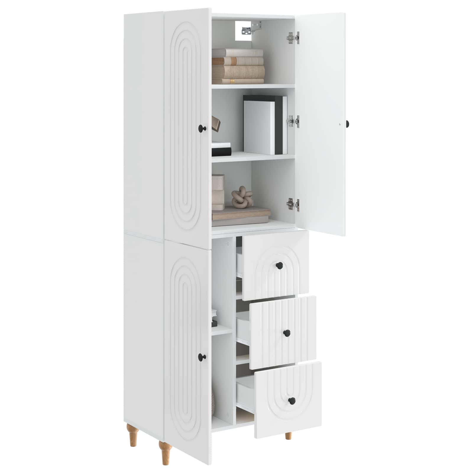 Ensemble de Meubles 2 pcs 66 x 34,5 x 90 cm Bois d'ingénierie - XIOS