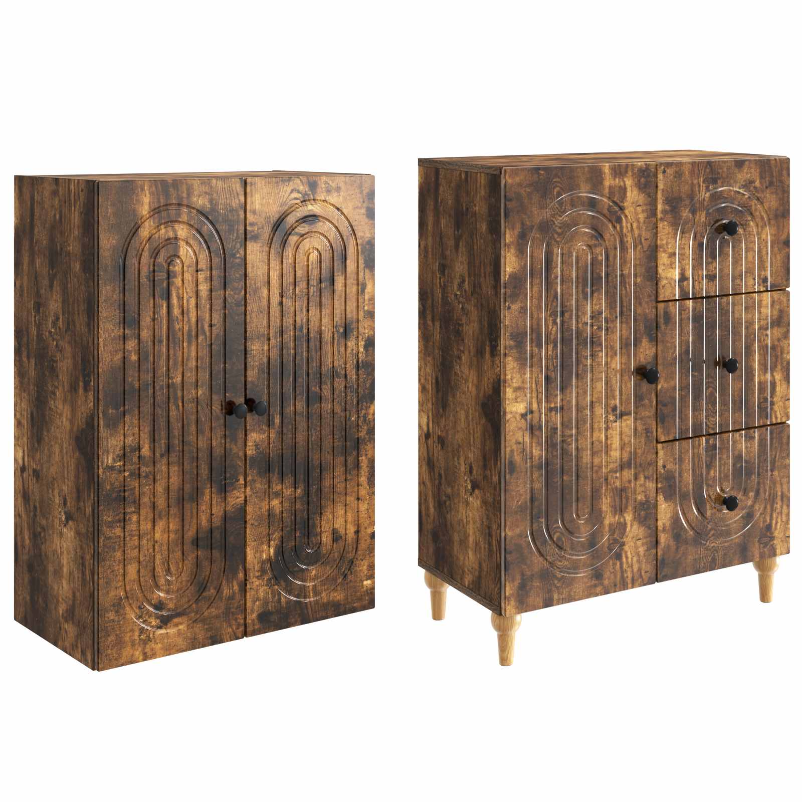 Ensemble de Meubles 2 pcs 66 x 34,5 x 90 cm Bois d'ingénierie - XIOS