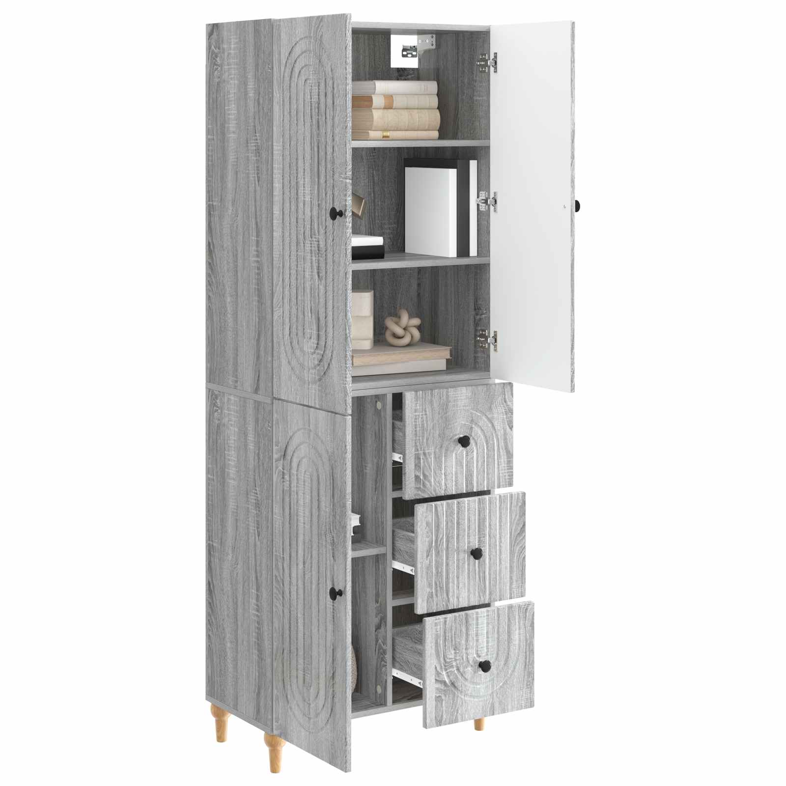 Ensemble de Meubles 2 pcs 66 x 34,5 x 90 cm Bois d'ingénierie - XIOS