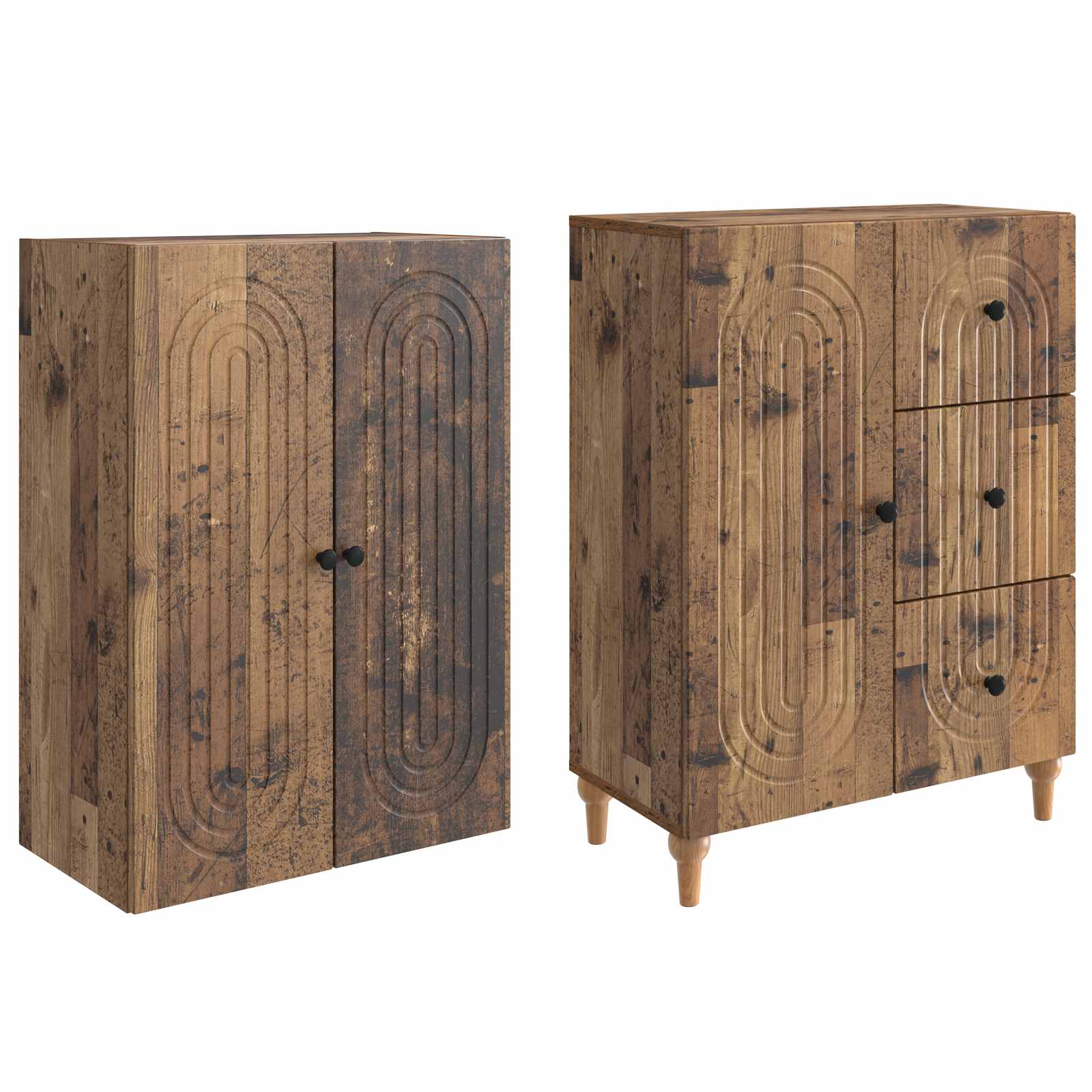 Ensemble de Meubles 2 pcs 66 x 34,5 x 90 cm Bois d'ingénierie - XIOS