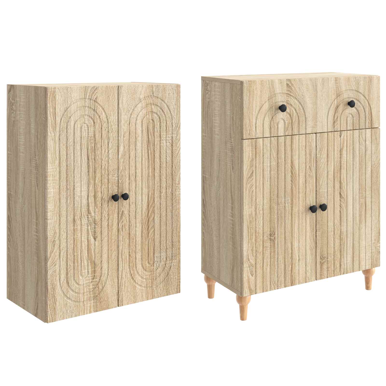Ensemble de Meubles 2 pcs 66 x 34,5 x 90 cm Bois d'ingénierie - XIOS