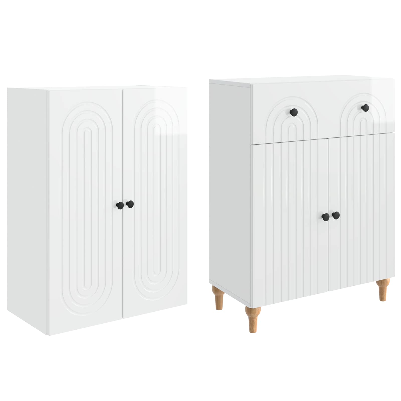 Ensemble de Meubles 2 pcs 66 x 34,5 x 90 cm Bois d'ingénierie - XIOS