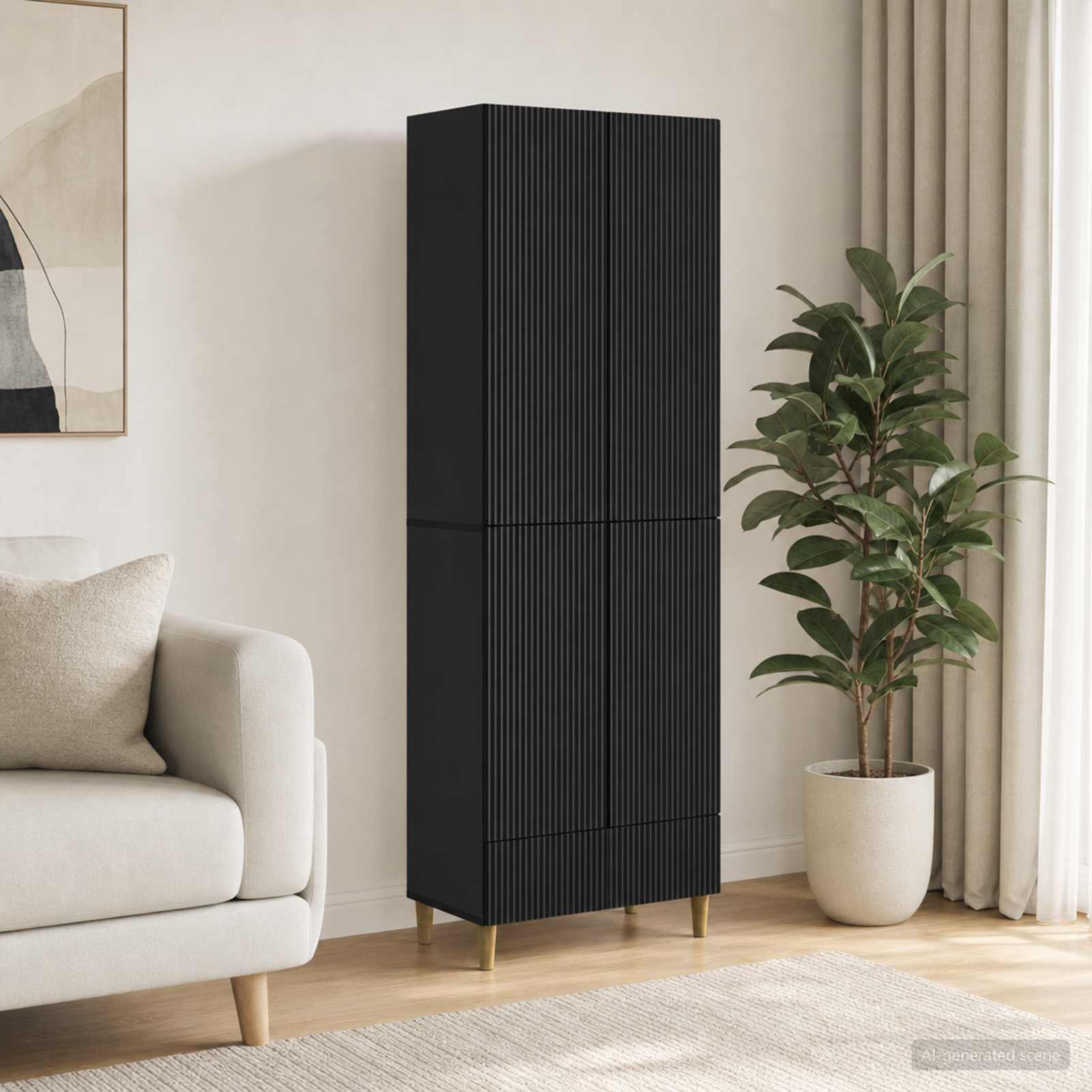 Ensemble de Meubles 2 pc Bois d'ingénierie