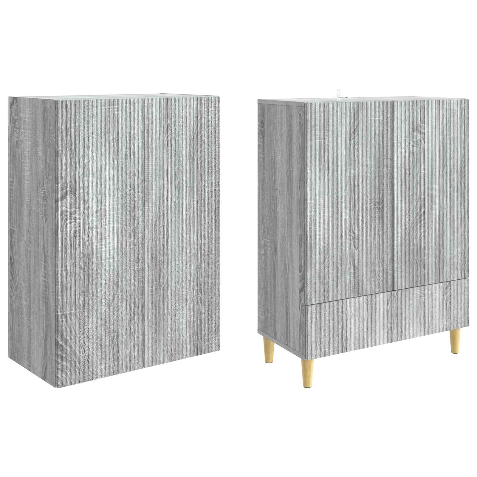 Ensemble de Meubles 2 pcs 66 x 34,5 x 95 cm Bois d'ingénierie - XIOS