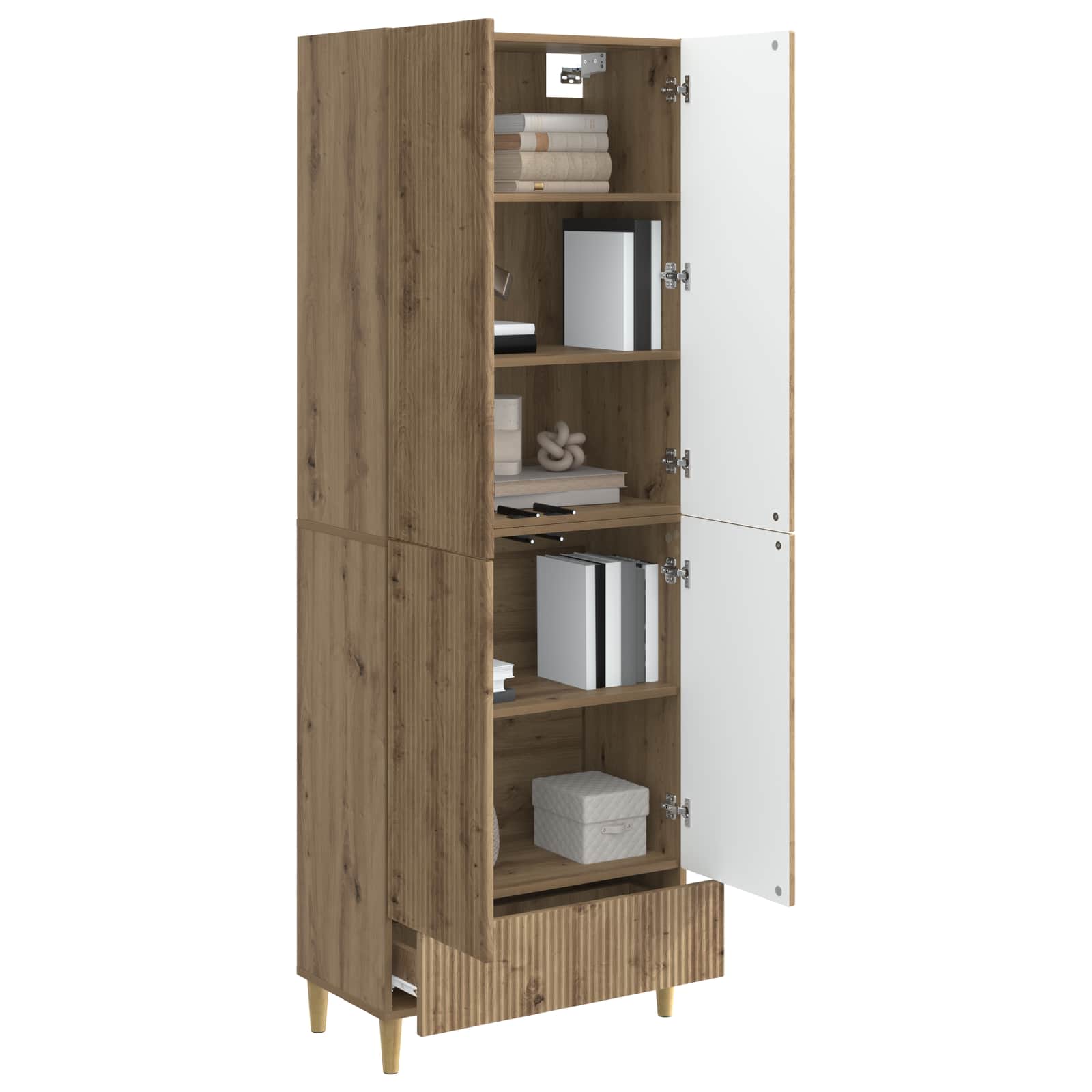 Ensemble de Meubles 2 pcs Chêne artisanal 66 x 34,5 x 95 cm - XIOS