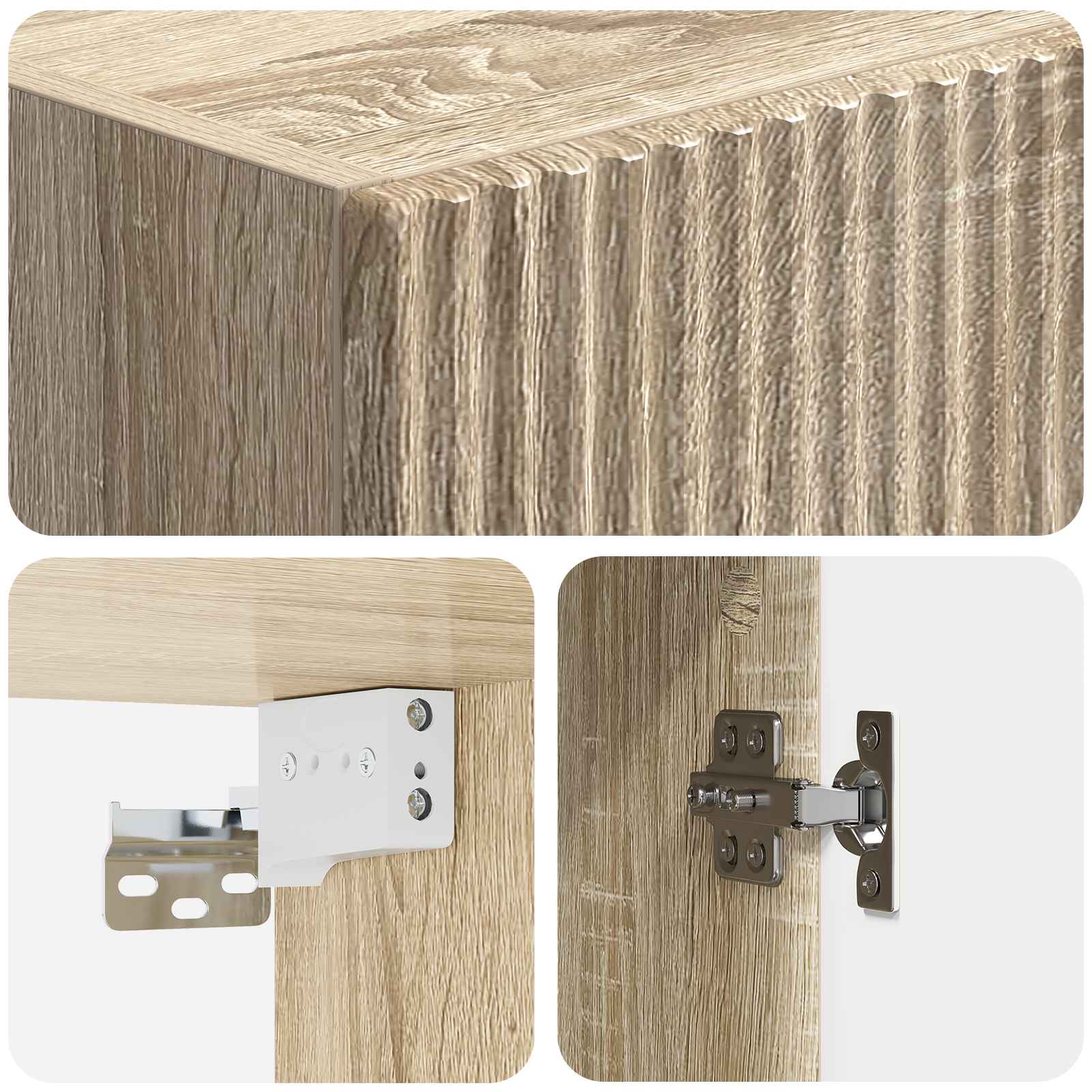 Ensemble de Meubles 2 pcs 66 x 34,5 x 90 cm Bois d'ingénierie - XIOS