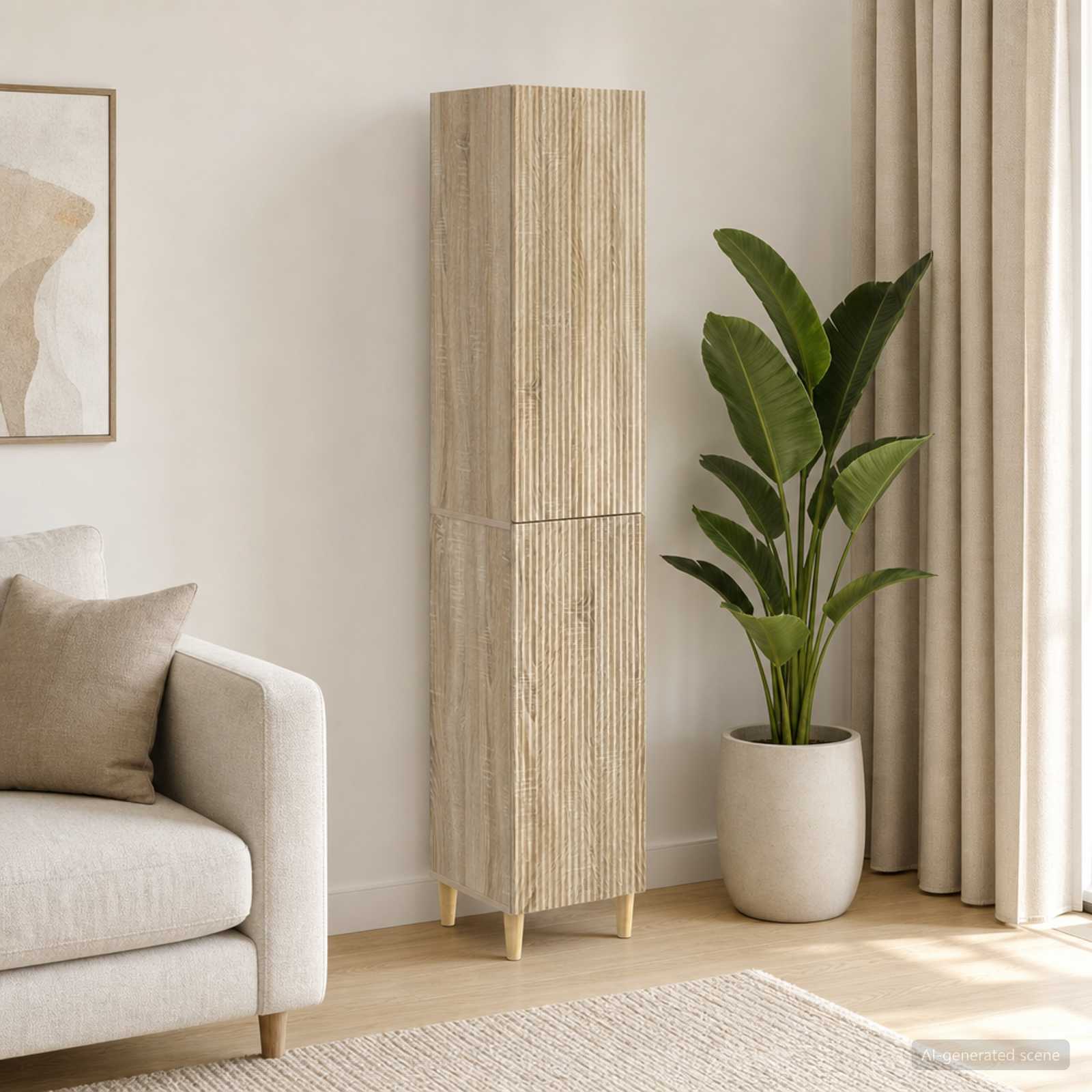 Ensemble de Meubles 2 pc Bois d'ingénierie