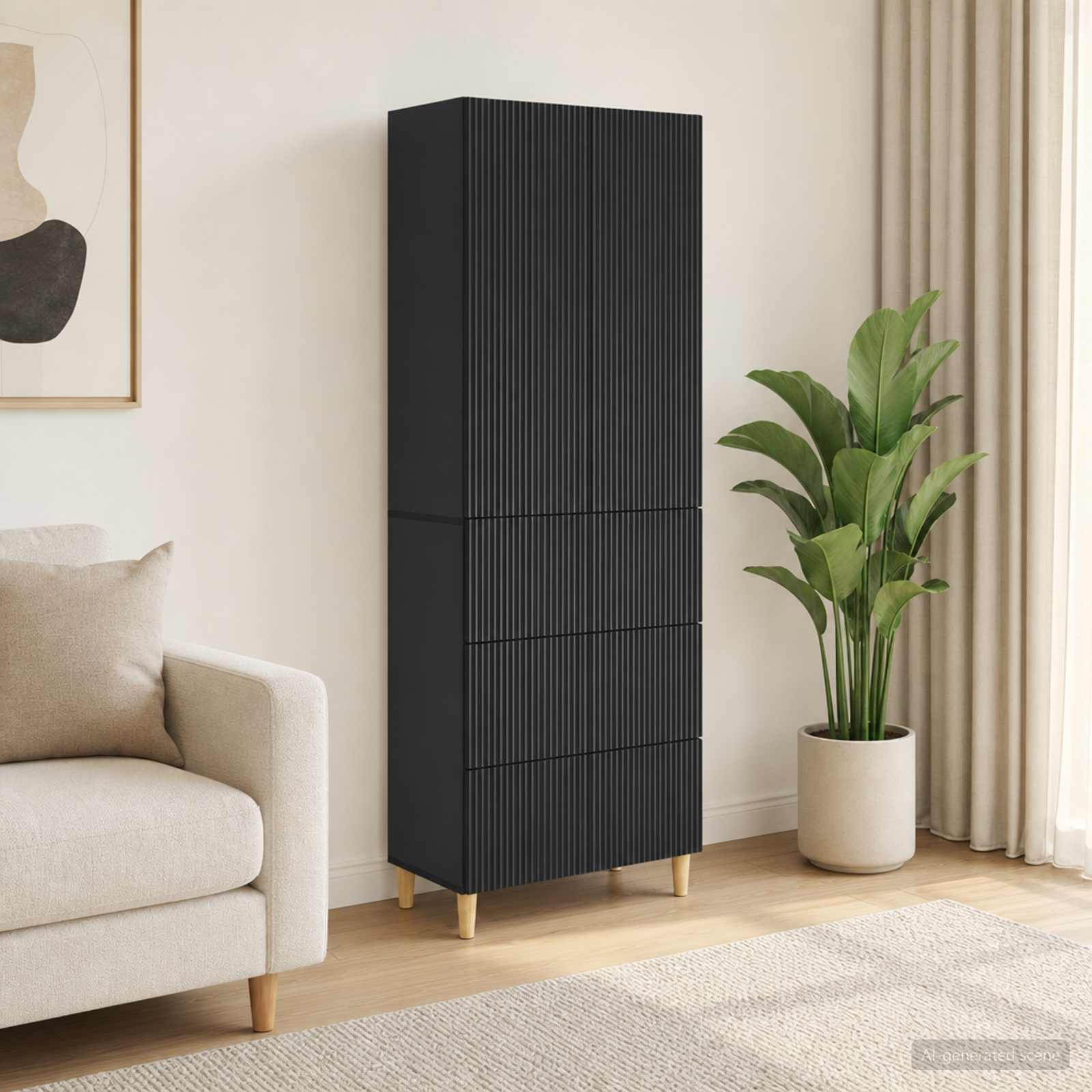 Ensemble de Meubles 2 pc Bois d'ingénierie