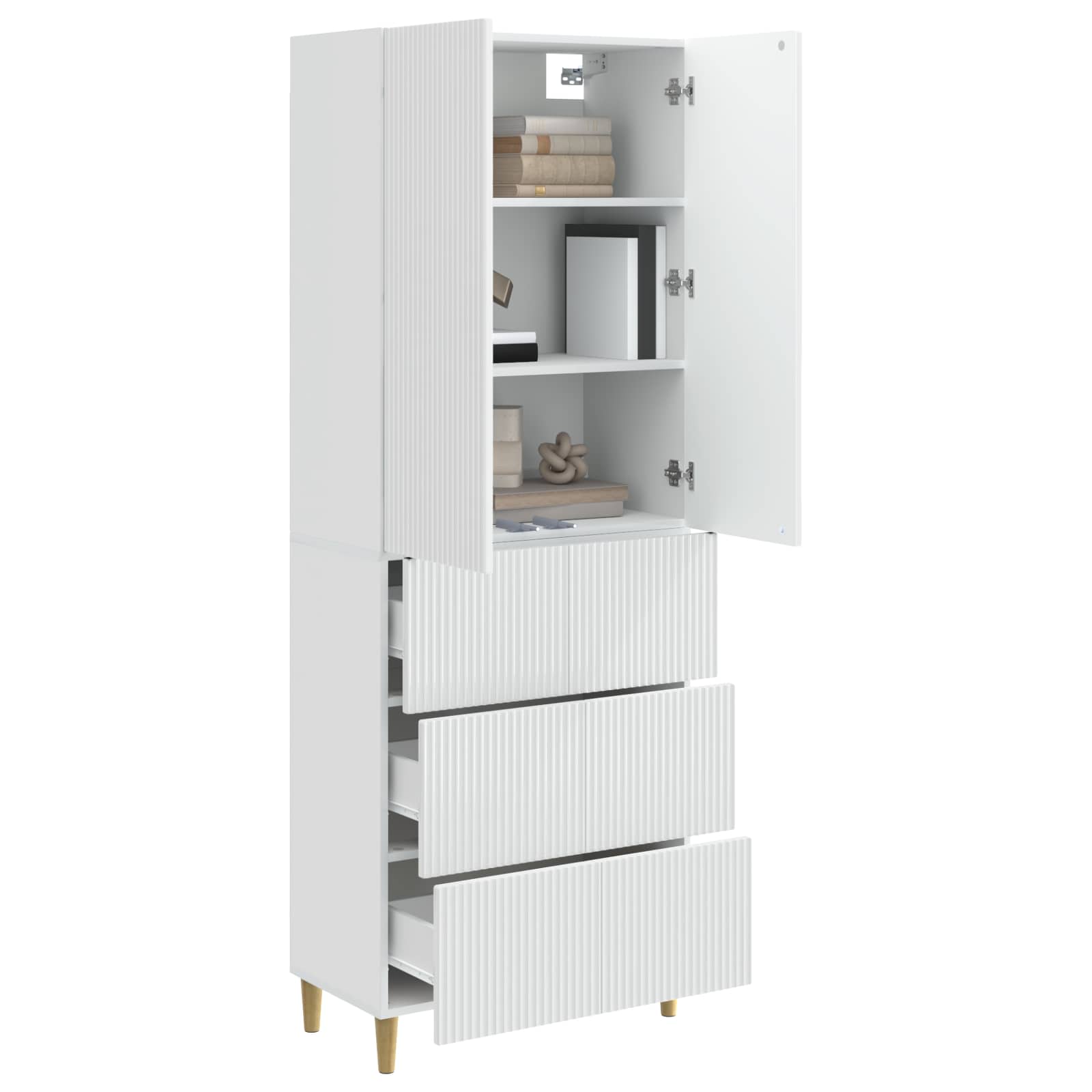 Ensemble de Meubles 2 pcs 66 x 34,5 x 90 cm Bois d'ingénierie - XIOS