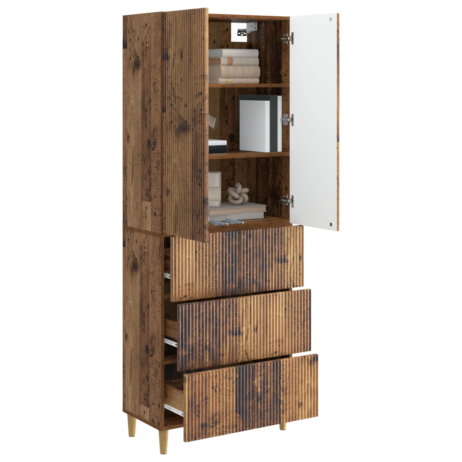 Ensemble de Meubles 2 pcs 66 x 34,5 x 90 cm Bois d'ingénierie - XIOS