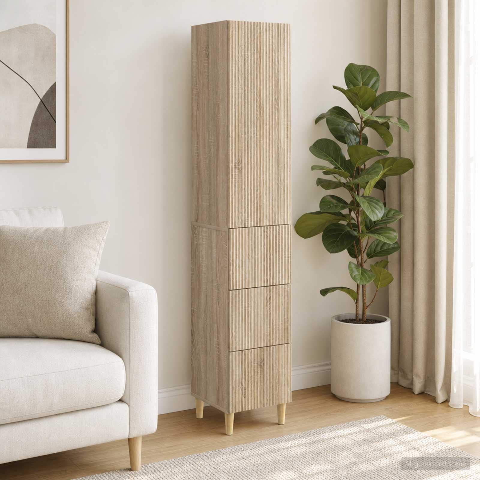 Ensemble de Meubles 2 pc Bois d'ingénierie
