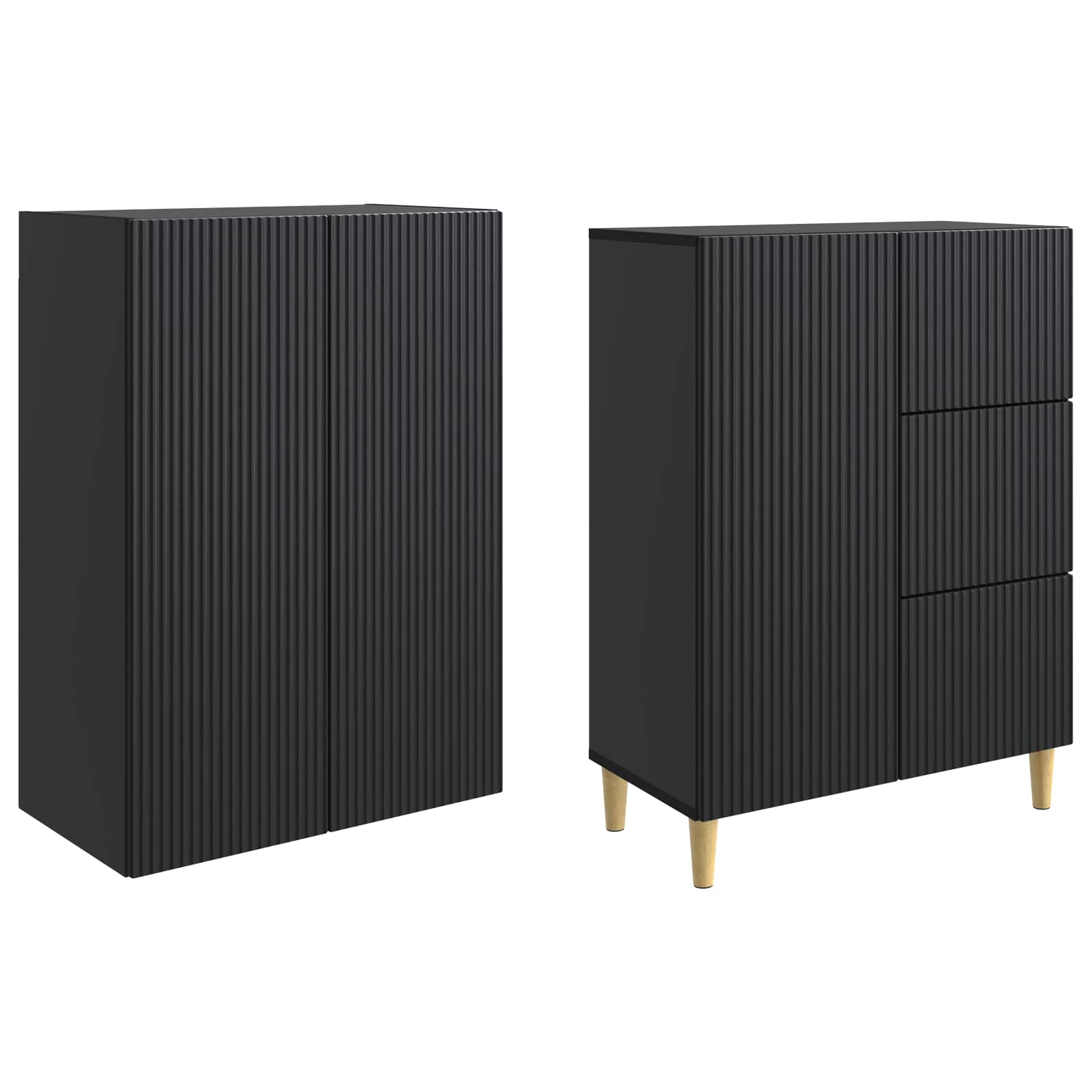 Ensemble de Meubles 2 pcs 66 x 34,5 x 90 cm Bois d'ingénierie - XIOS