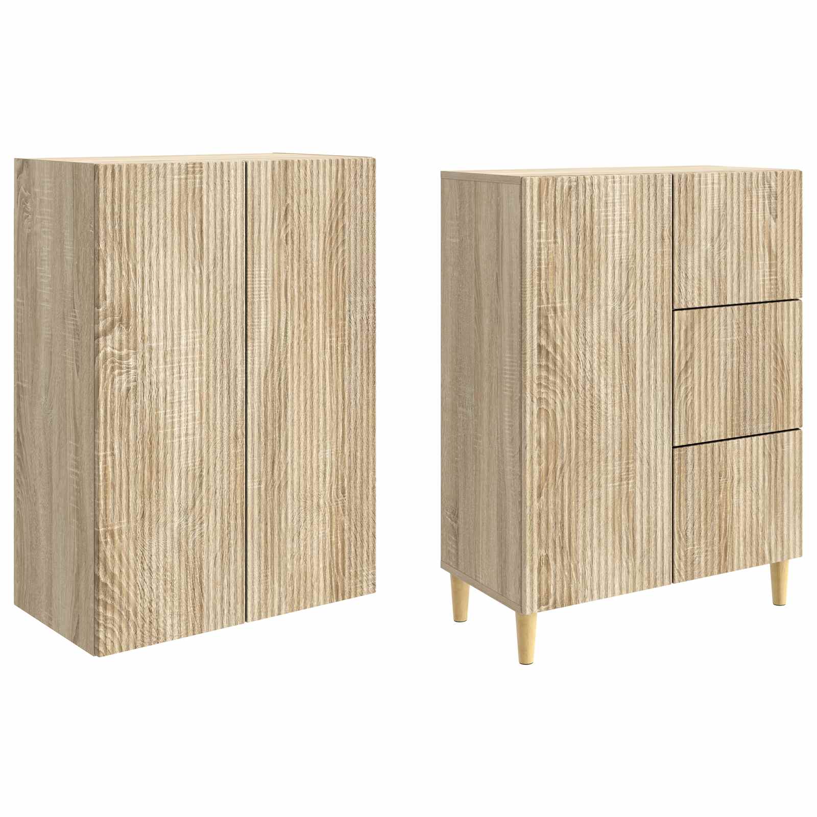 Ensemble de Meubles 2 pcs 66 x 34,5 x 90 cm Bois d'ingénierie - XIOS