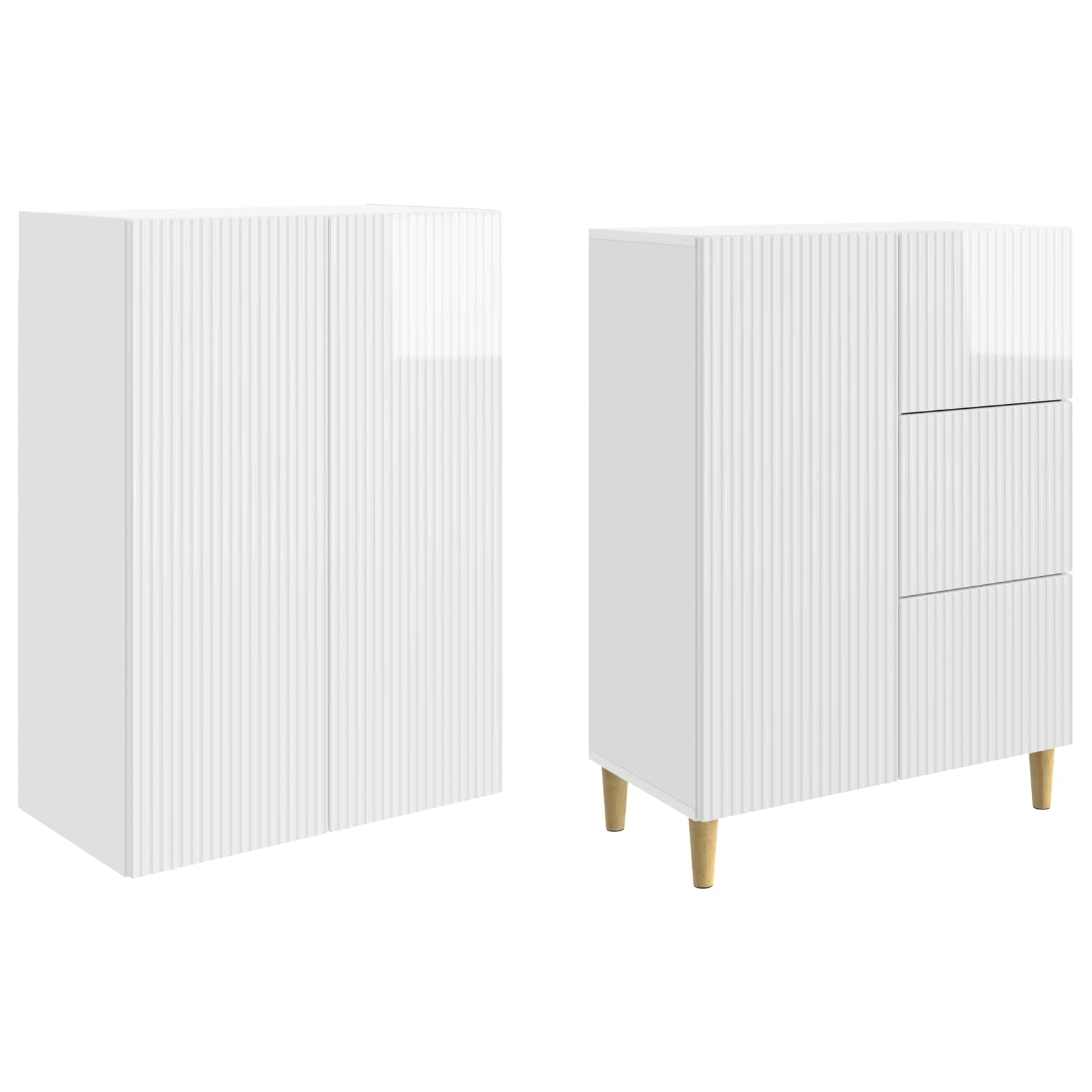 Ensemble de Meubles 2 pcs 66 x 34,5 x 90 cm Bois d'ingénierie - XIOS