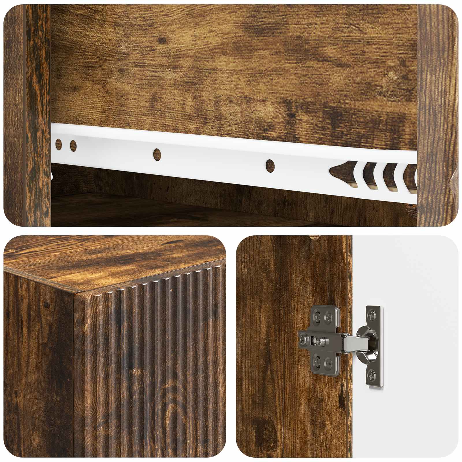 Ensemble de Meubles 2 pcs 66 x 34,5 x 90 cm Bois d'ingénierie - XIOS