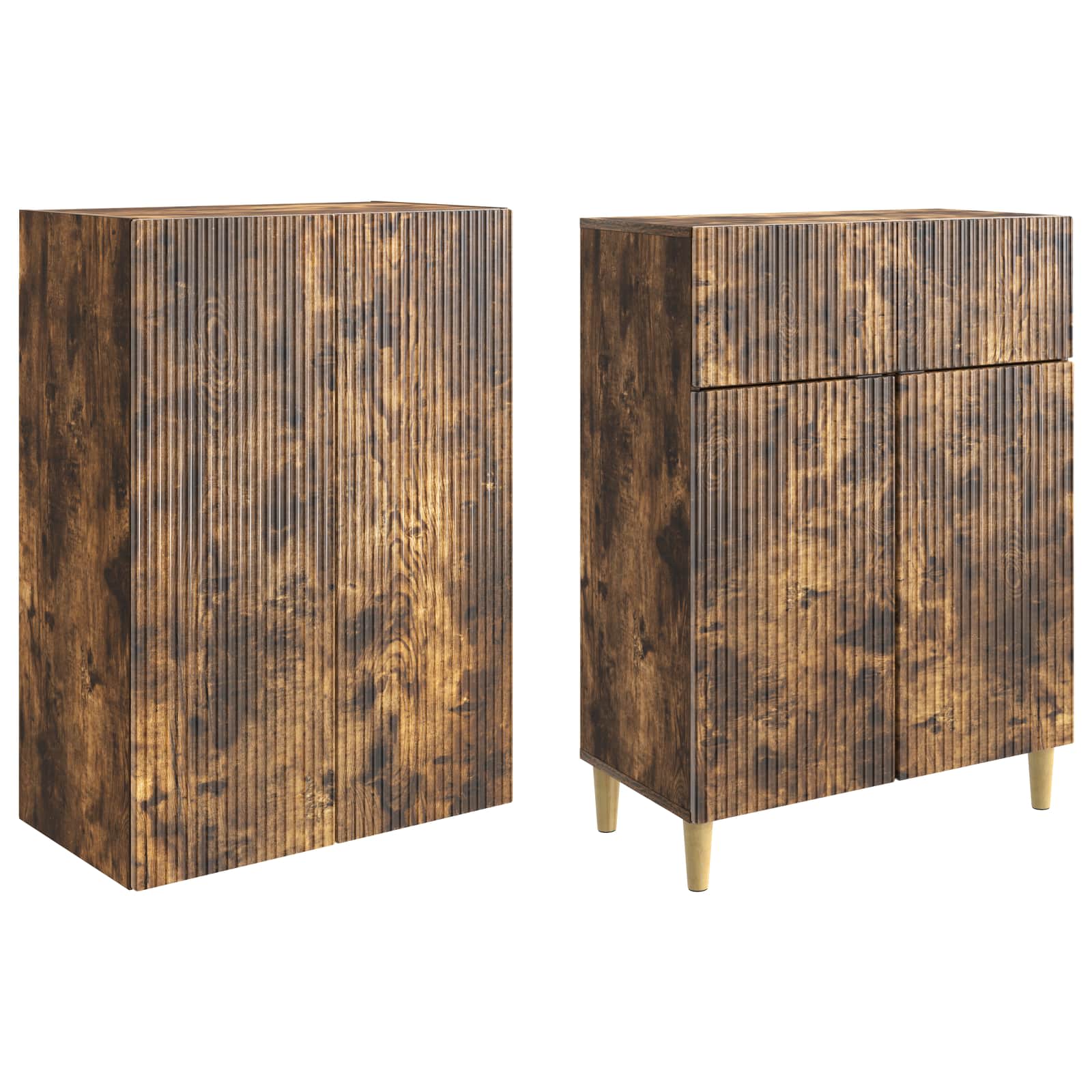 Ensemble de Meubles 2 pcs 66 x 34,5 x 90 cm Bois d'ingénierie - XIOS