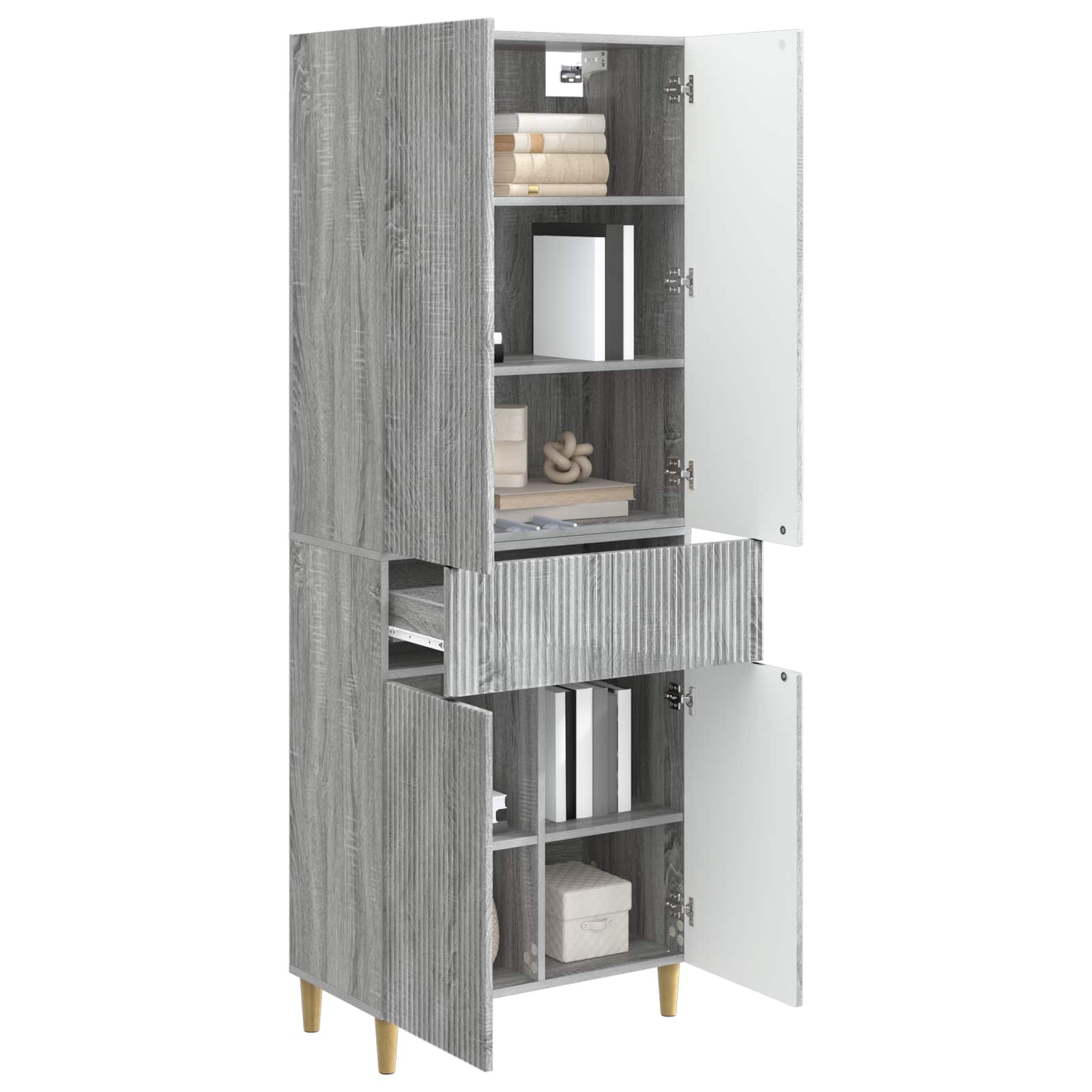 Ensemble de Meubles 2 pcs 66 x 34,5 x 90 cm Bois d'ingénierie - XIOS