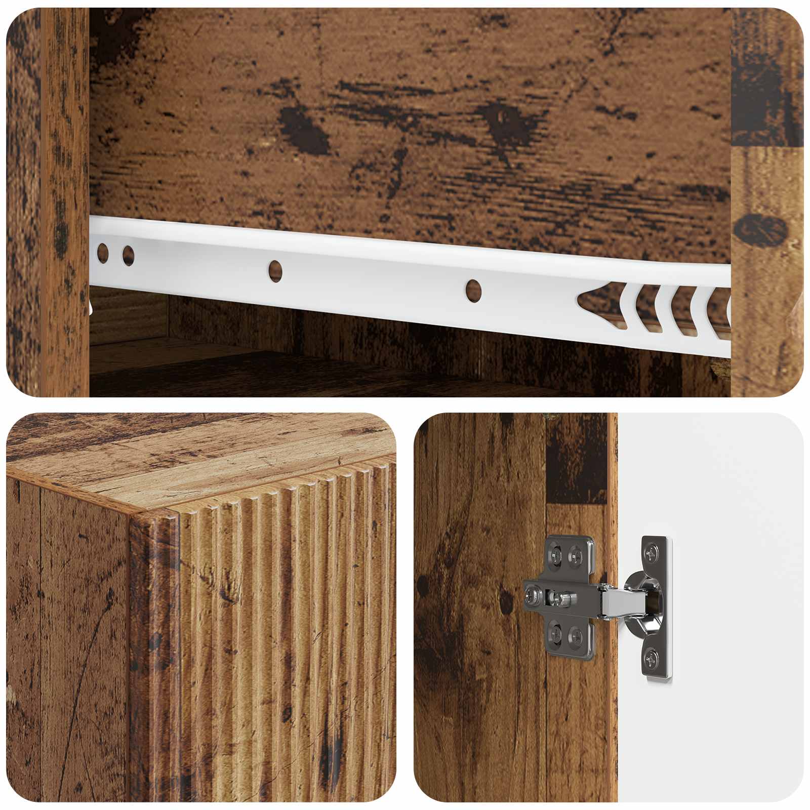 Ensemble de Meubles 2 pcs 66 x 34,5 x 90 cm Bois d'ingénierie - XIOS