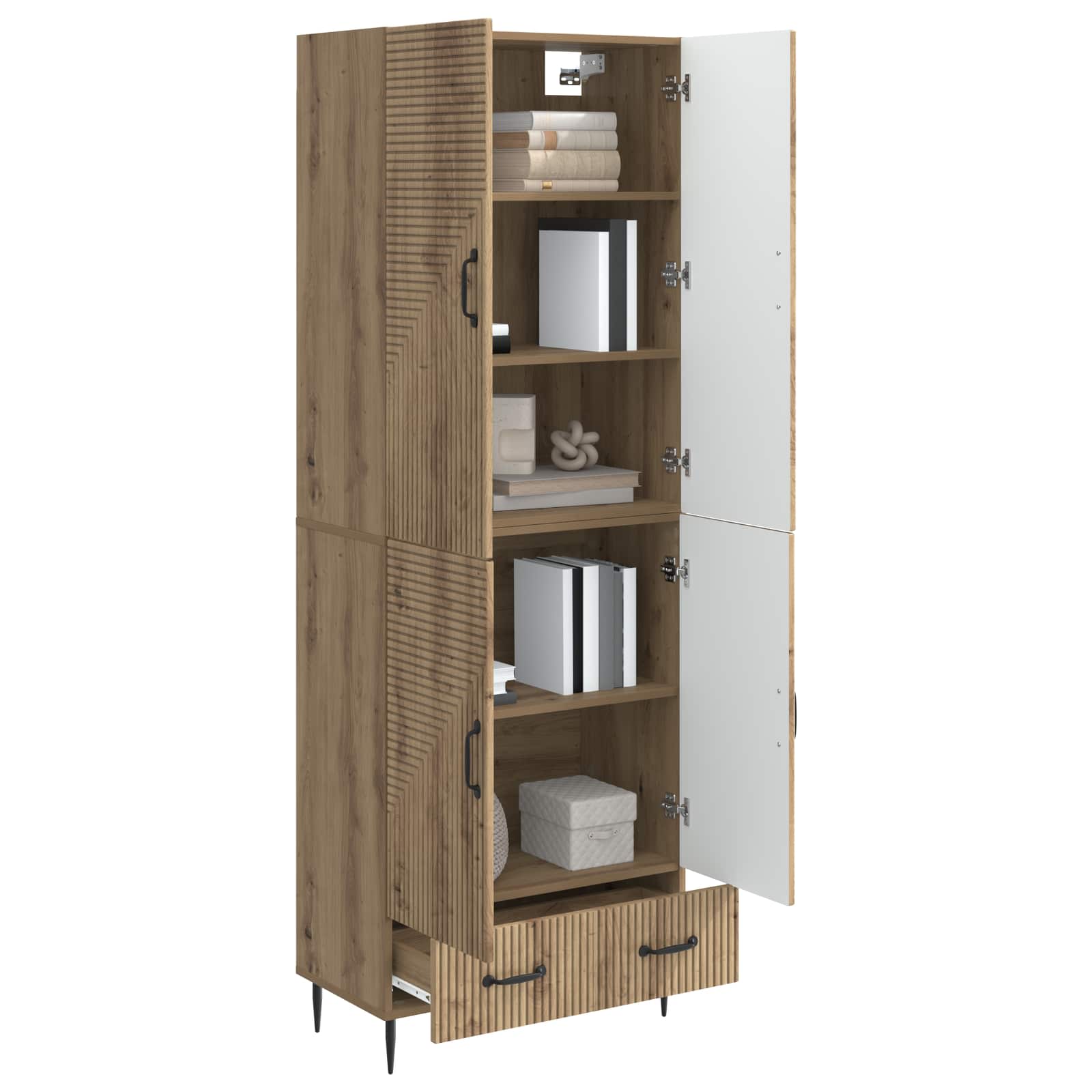 Ensemble de Meubles 2 pcs 66 x 34,5 x 95 cm Bois d'ingénierie - XIOS