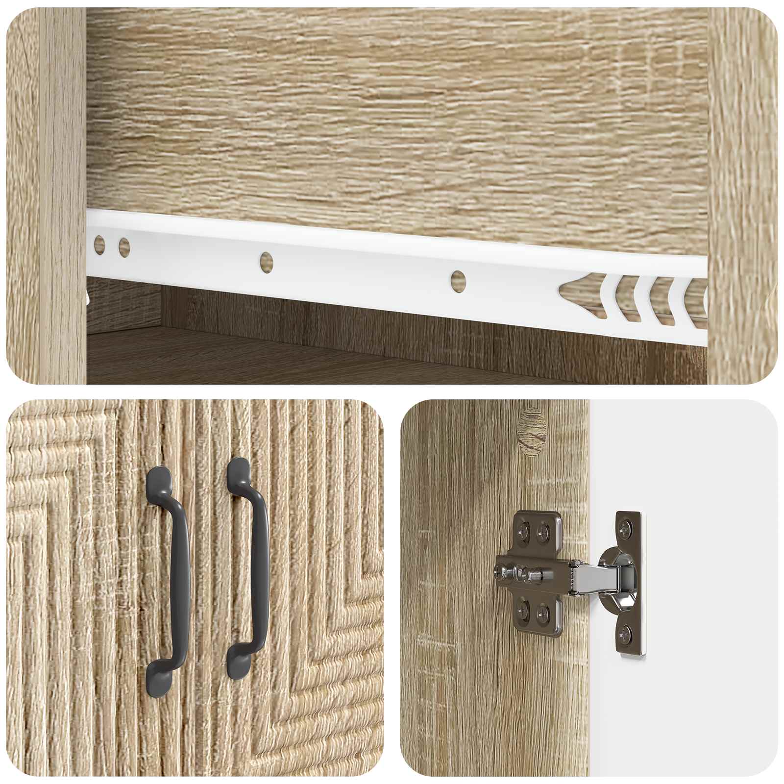 Ensemble de Meubles 2 pcs 66 x 34,5 x 89,5 cm Bois d'ingénierie - XIOS