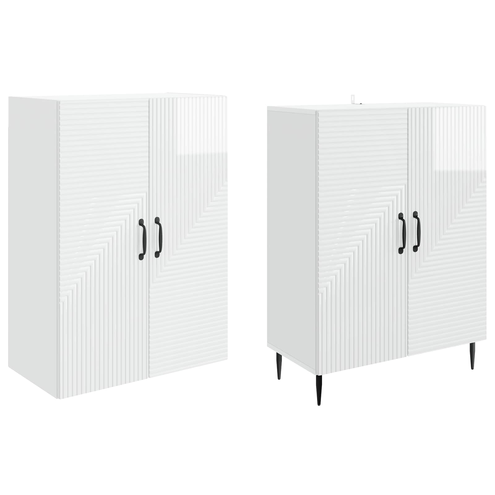 Ensemble de Meubles 2 pcs 66 x 34,5 x 89,5 cm Bois d'ingénierie - XIOS