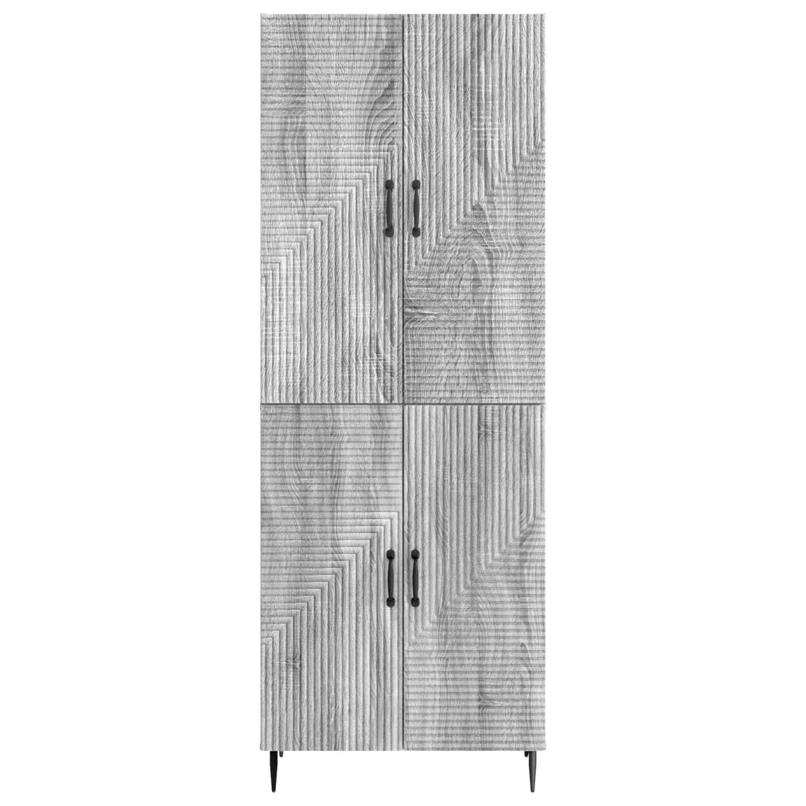 Ensemble de Meubles 2 pcs Sonoma gris 66 x 34,5 x 89,5 cm - XIOS