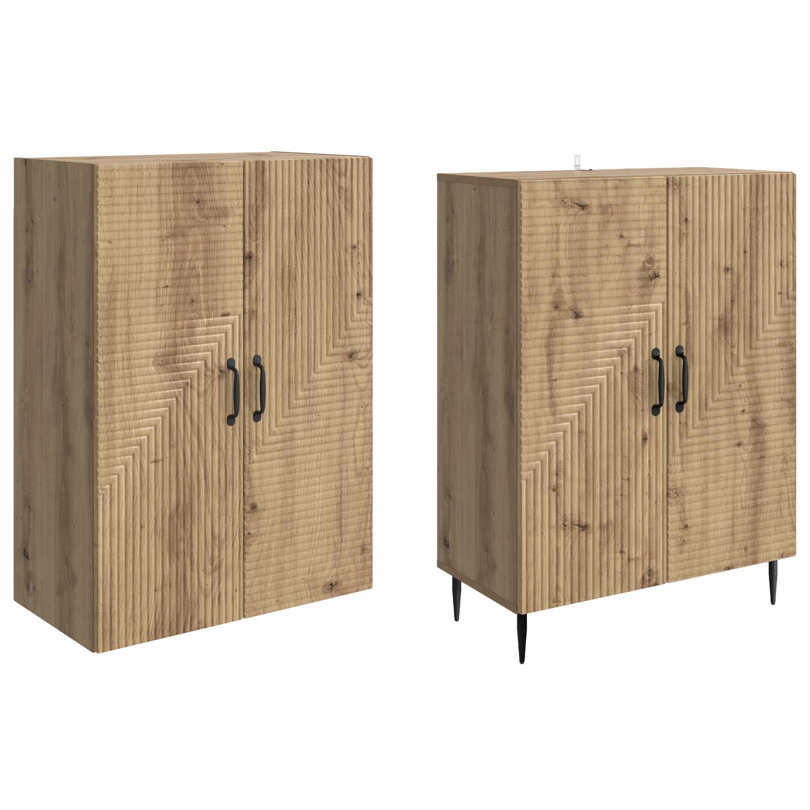 Ensemble de Meubles 2 pcs 66 x 34,5 x 89,5 cm Bois d'ingénierie - XIOS