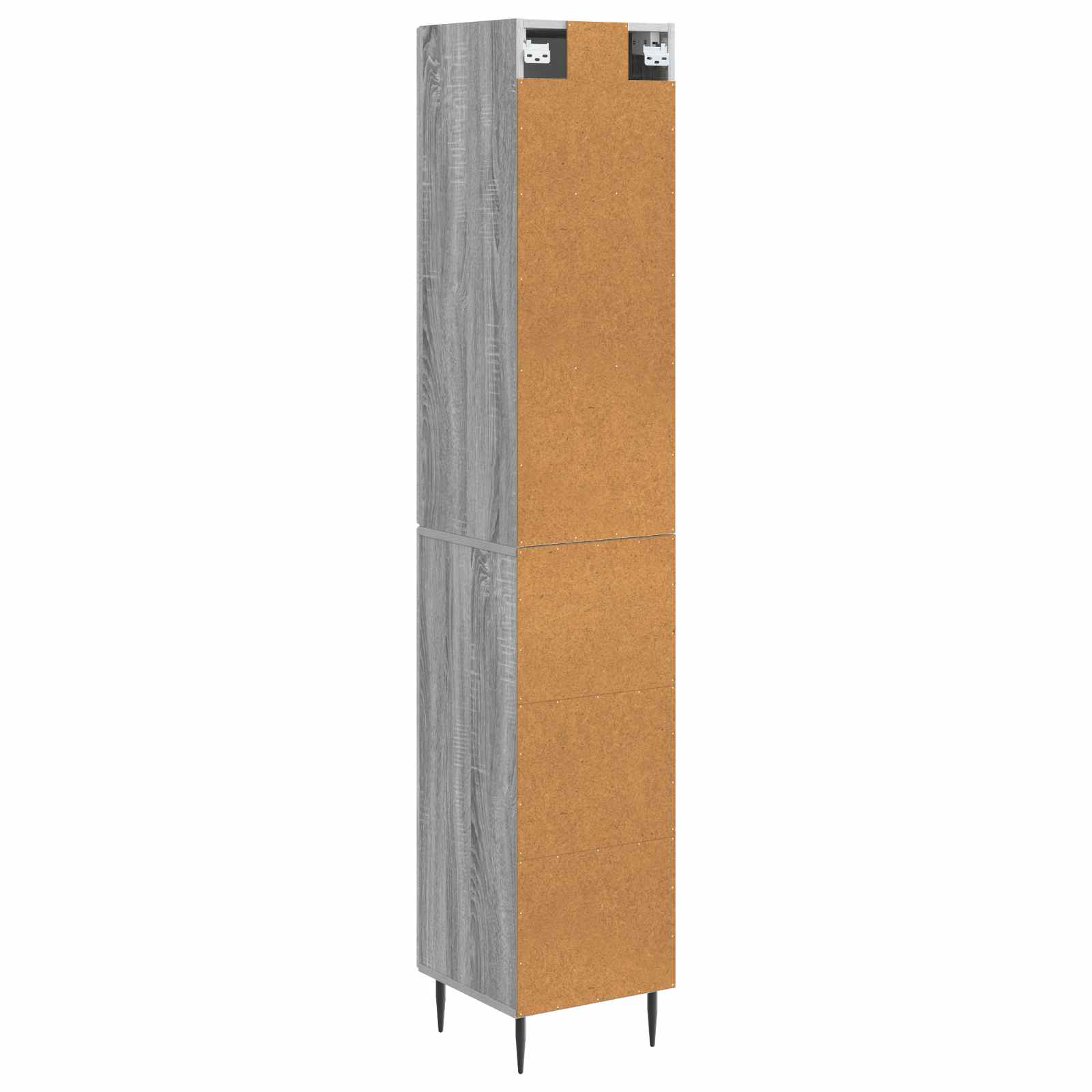 Ensemble de Meubles 2 pcs Sonoma gris 33 x 34,5 x 89,5 cm