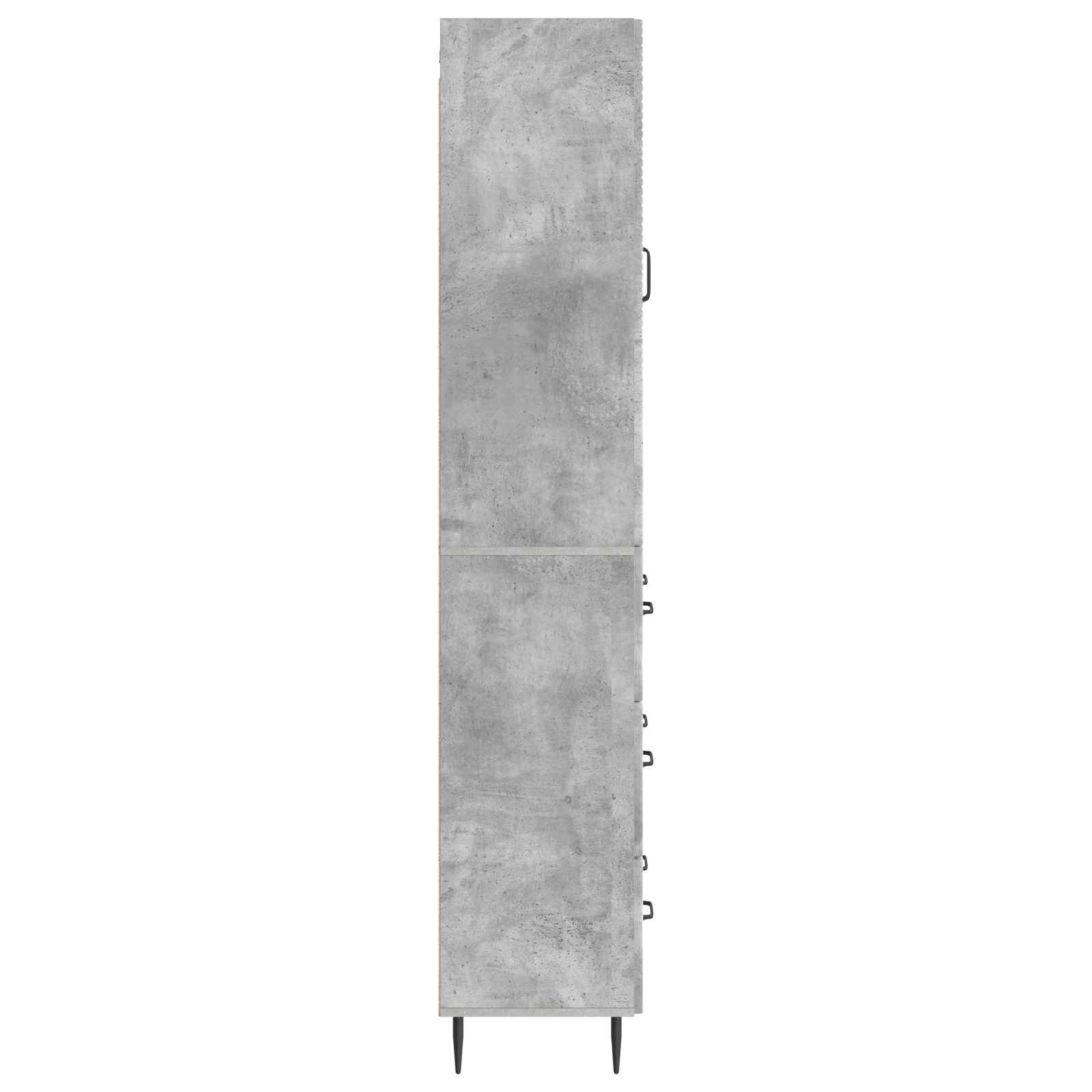 Ensemble de Meubles 2 pcs Gris béton 66 x 34,5 x 90 cm - XIOS