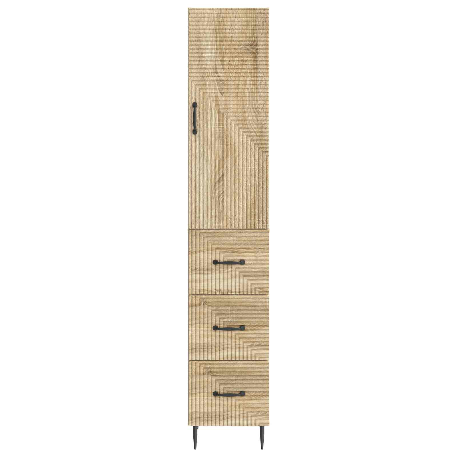 Ensemble de Meubles 2 pcs Chêne Sonoma 33 x 34,5 x 90 cm - XIOS