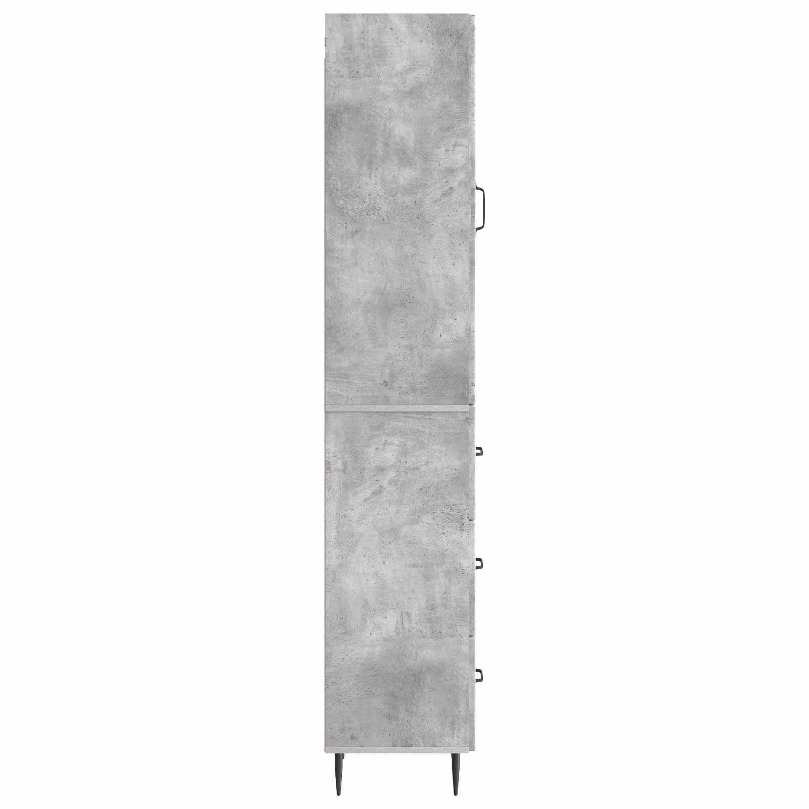 Ensemble de Meubles 2 pcs Gris béton 33 x 34,5 x 90 cm - XIOS